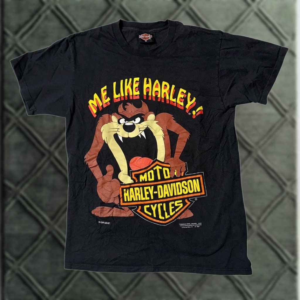 Harley Davidson × Vintage × Warner Bros Vintage 1993 Harley