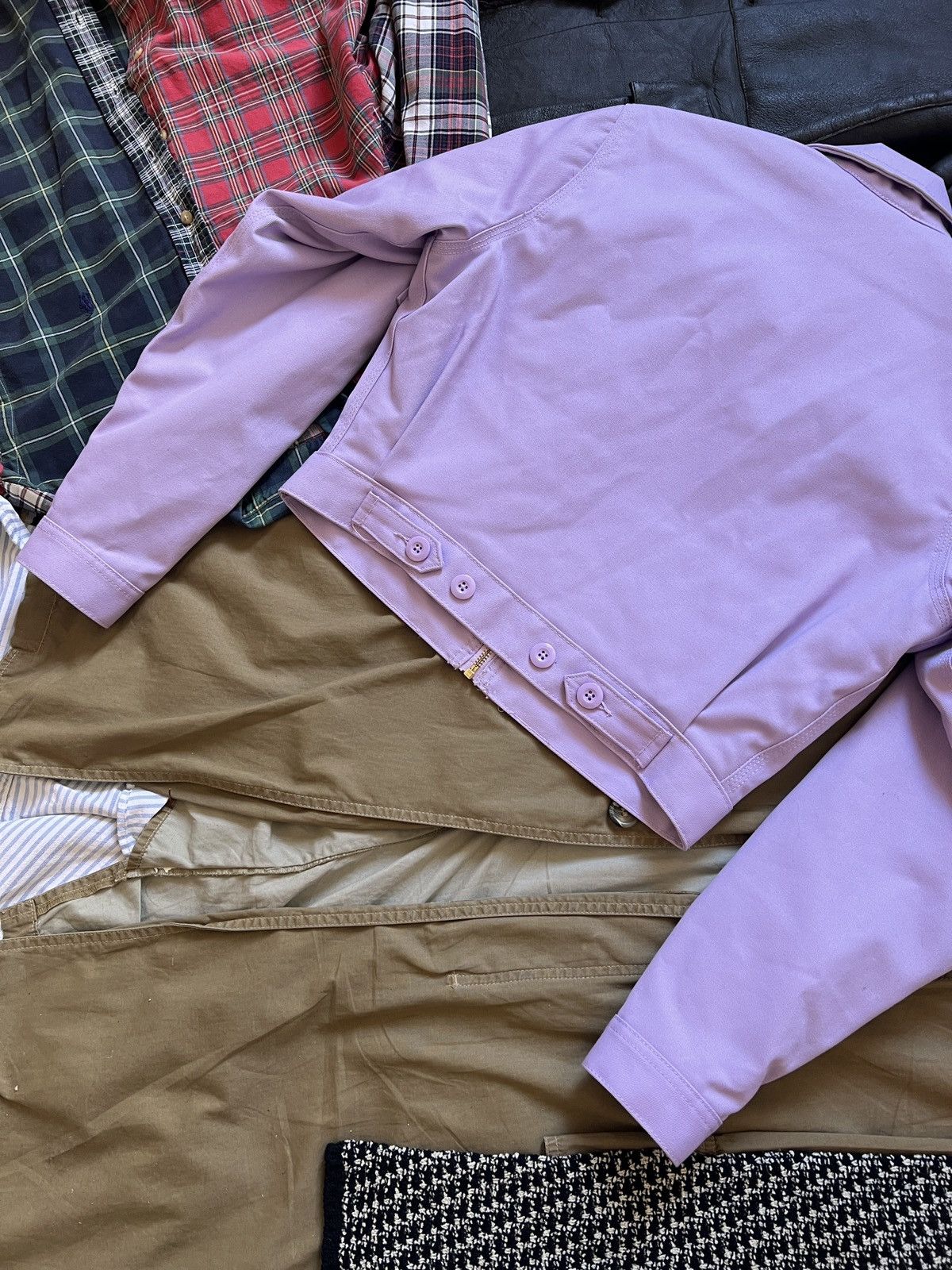 Dickies Cropped Dickies Pink Workwear Skating Jacket Carhartt Style Size XS / US 0-2 / IT 36-38 - 8 Thumbnail
