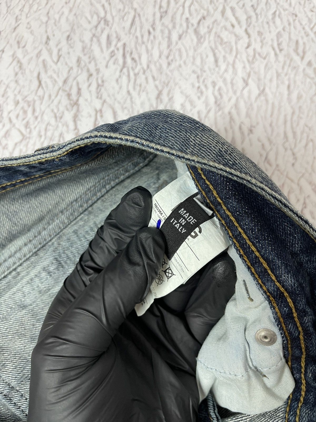 Dolce & Gabbana Dolce & Gabbana blue washed faded denim jeans pants Size US 38 / EU 54 - 12 Thumbnail