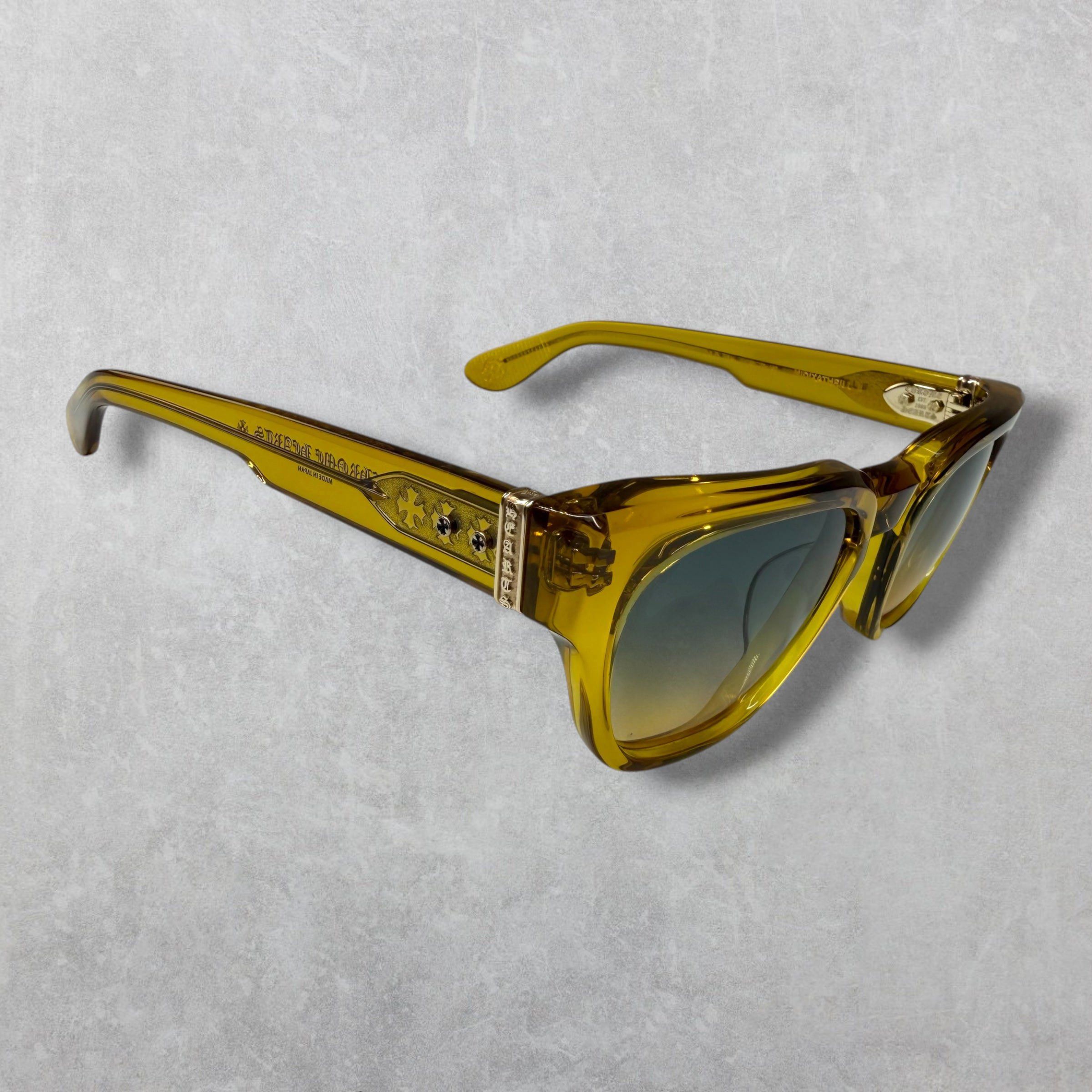 Chrome Hearts Chrome Hearts Midixathrill 2 Malt Sunglasses Size ONE SIZE - 2 Thumbnail