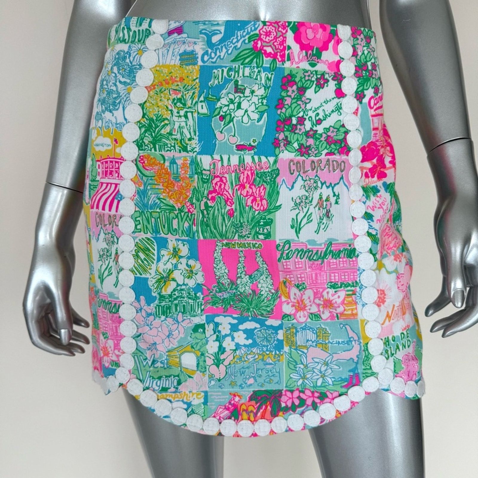 Lilly Pulitzer NEW!!! Lilly Pulitzer women skirt size 0 Size 25" / US 0 / IT 36 - 3 Thumbnail
