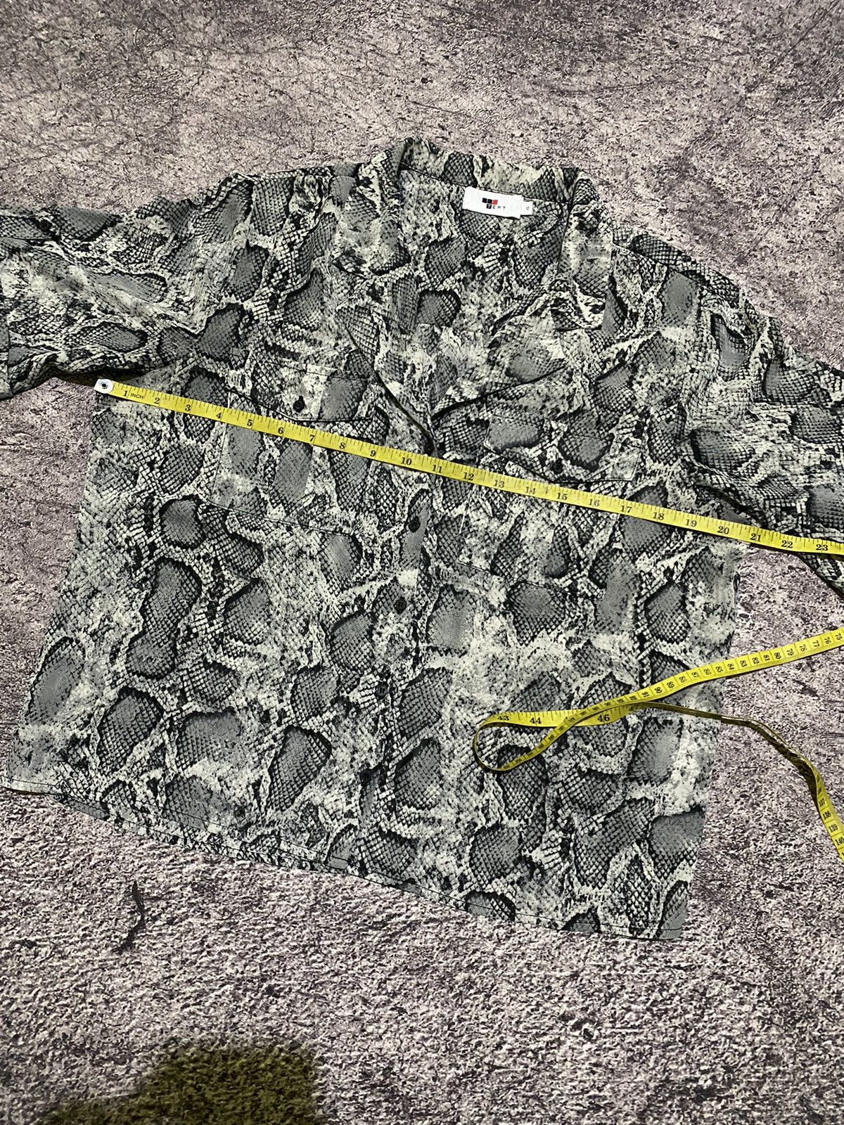 Hysteric Glamour × If Six Was Nine × Japanese Brand Y2k Temt snakeskin ifsixwasnine shirt Size M / US 6-8 / IT 42-44 - 9 Thumbnail