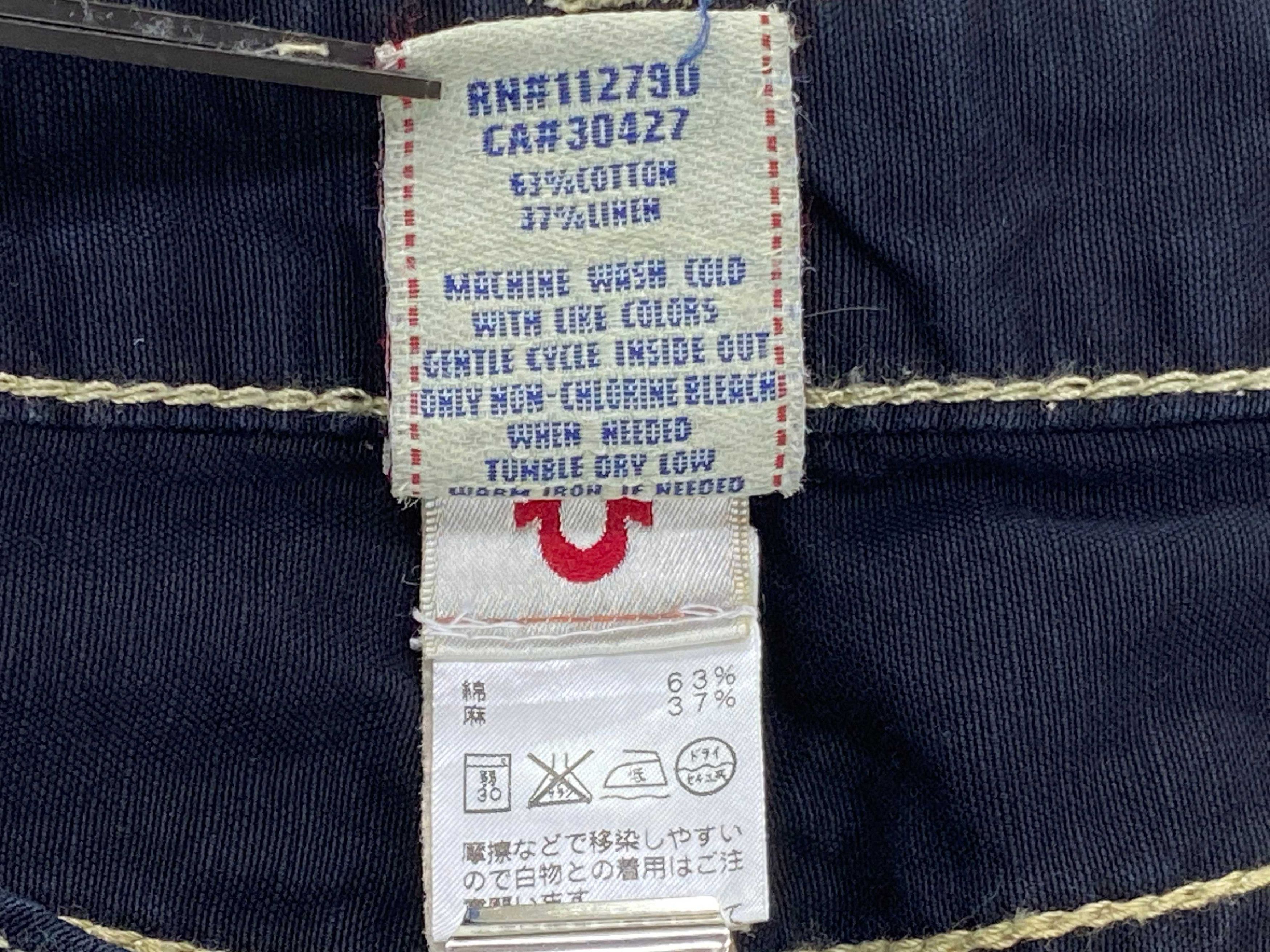 True Religion True Religion Ankle Leg Denim Jeans Size 26" / US 2 / IT 38 - 9 Thumbnail
