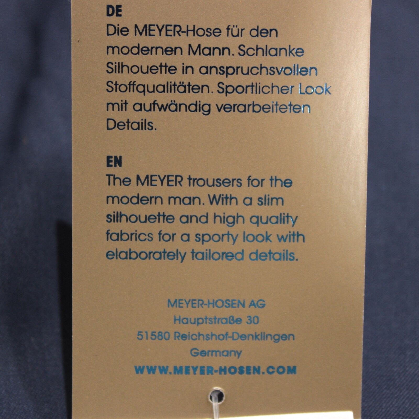Other Meyer New with tags Dress Pants Size 38 US In Blue Size US 38 / EU 54 - 8 Thumbnail