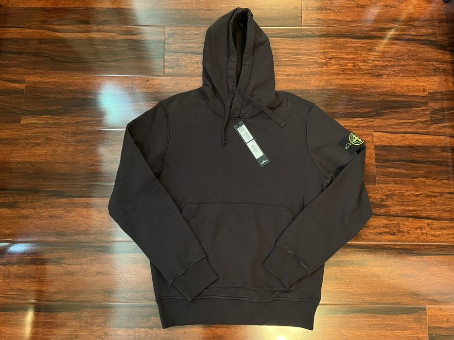 Stone island sale core fleece hoodie