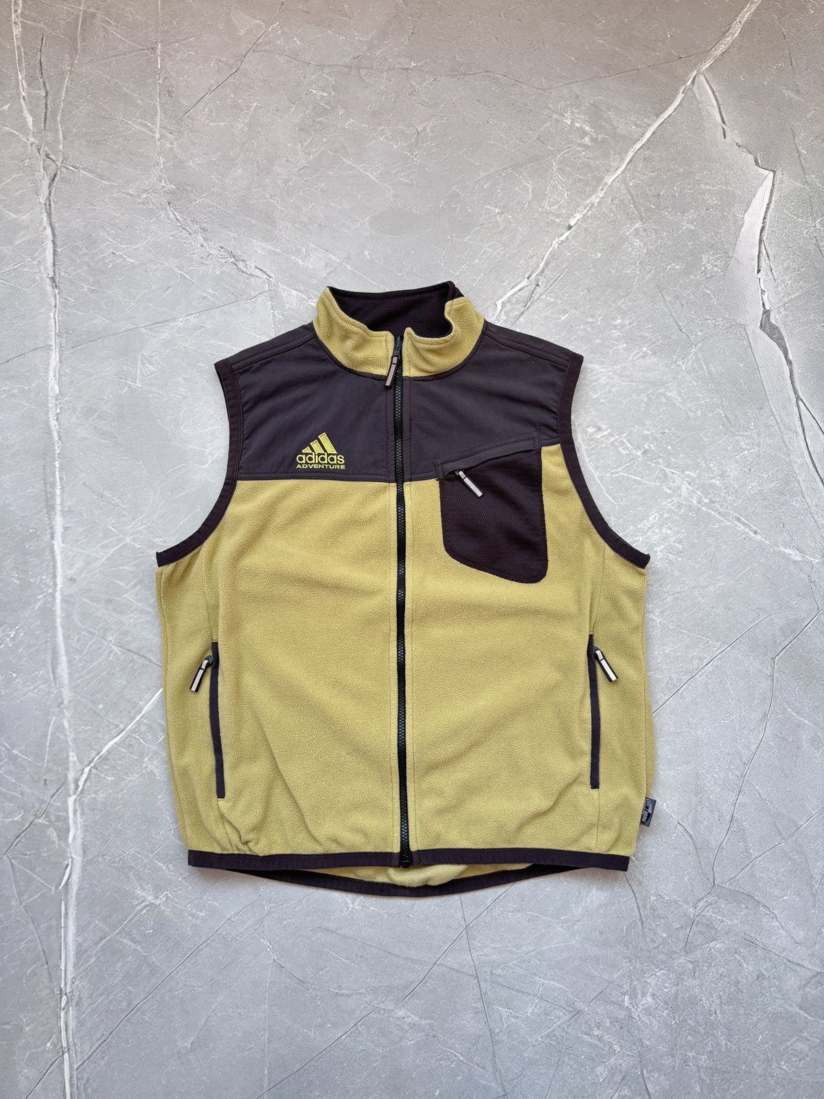 Adidas Vintage 90s Adidas Equipment Adventure Fleece Vest Gorpcore Size US M / EU 48-50 / 2 - 1 Thumbnail