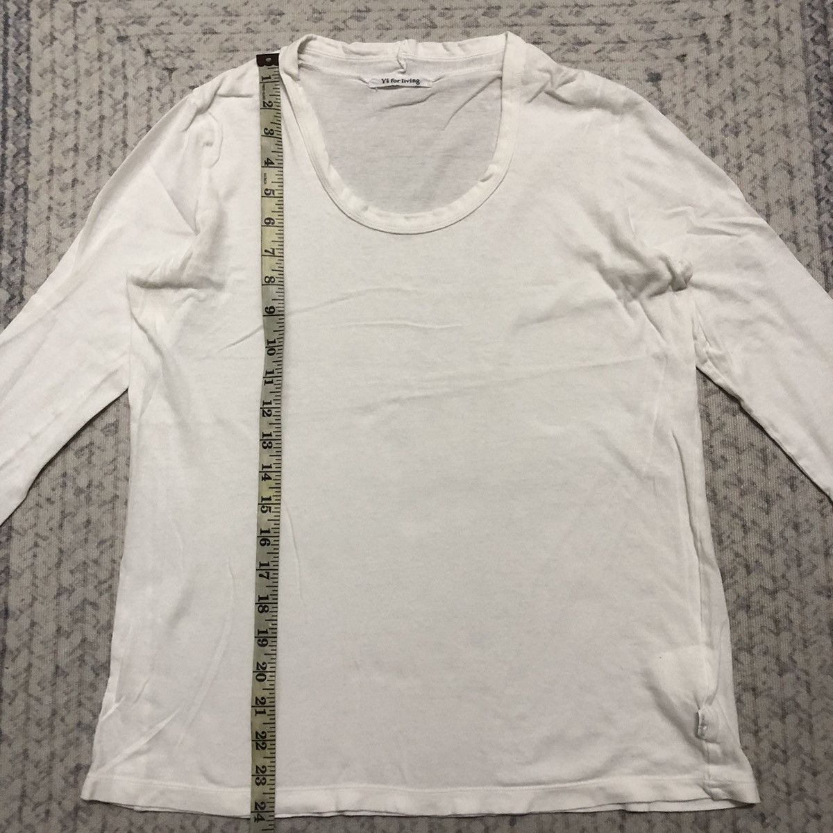 Yohji Yamamoto Distressed Vintage Y’s For Living by Yohji Yamamoto 3/4 Tees Size US XS / EU 42 / 0 - 19 Thumbnail