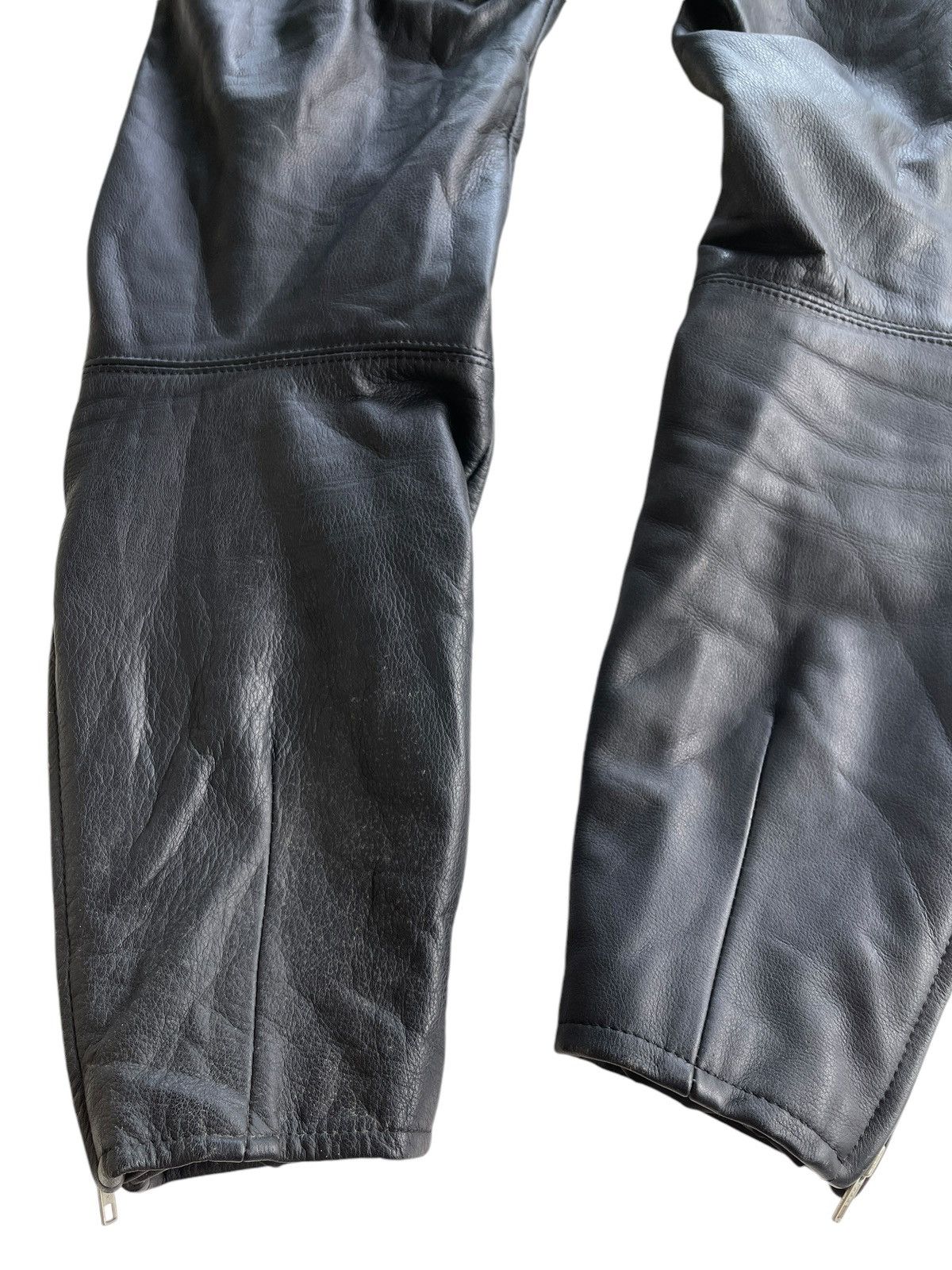Kadoya Vintage Ravine Bikers Leather Pants Size US 30 / EU 46 - 14 Thumbnail