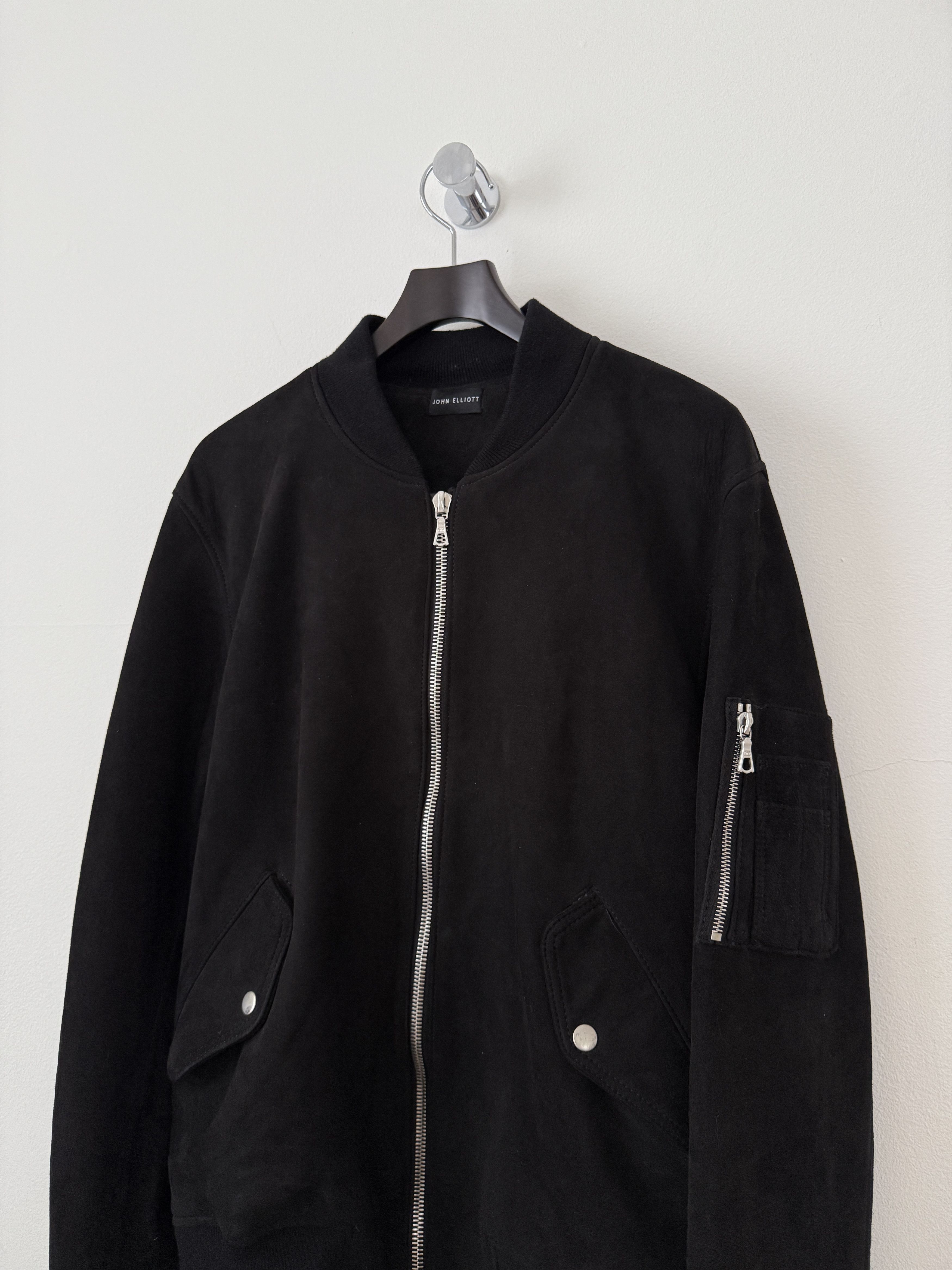 John Elliott Suede Bogota II Bomber Size US XL / EU 56 / 4 - 5 Thumbnail