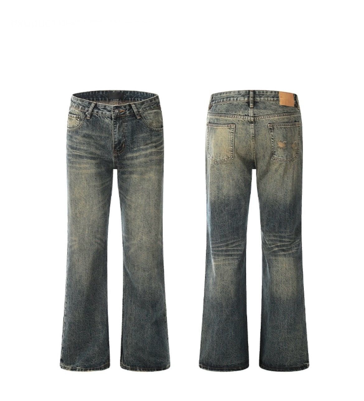 Japanese Brand × Vintage Washed blue Vintage Jeans Size US 32 / EU 48 - 3 Thumbnail