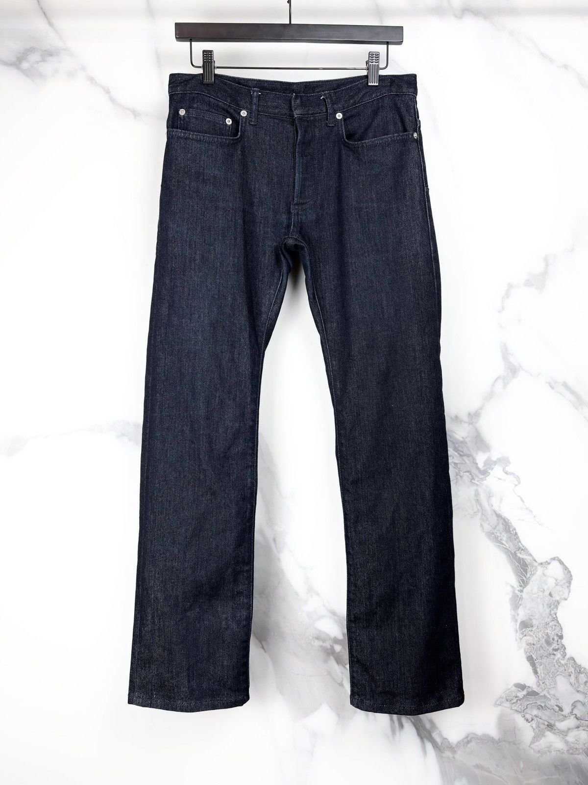 Dior SS11 Dior Homme Oil Waxed Jake Denim Jeans | Grailed