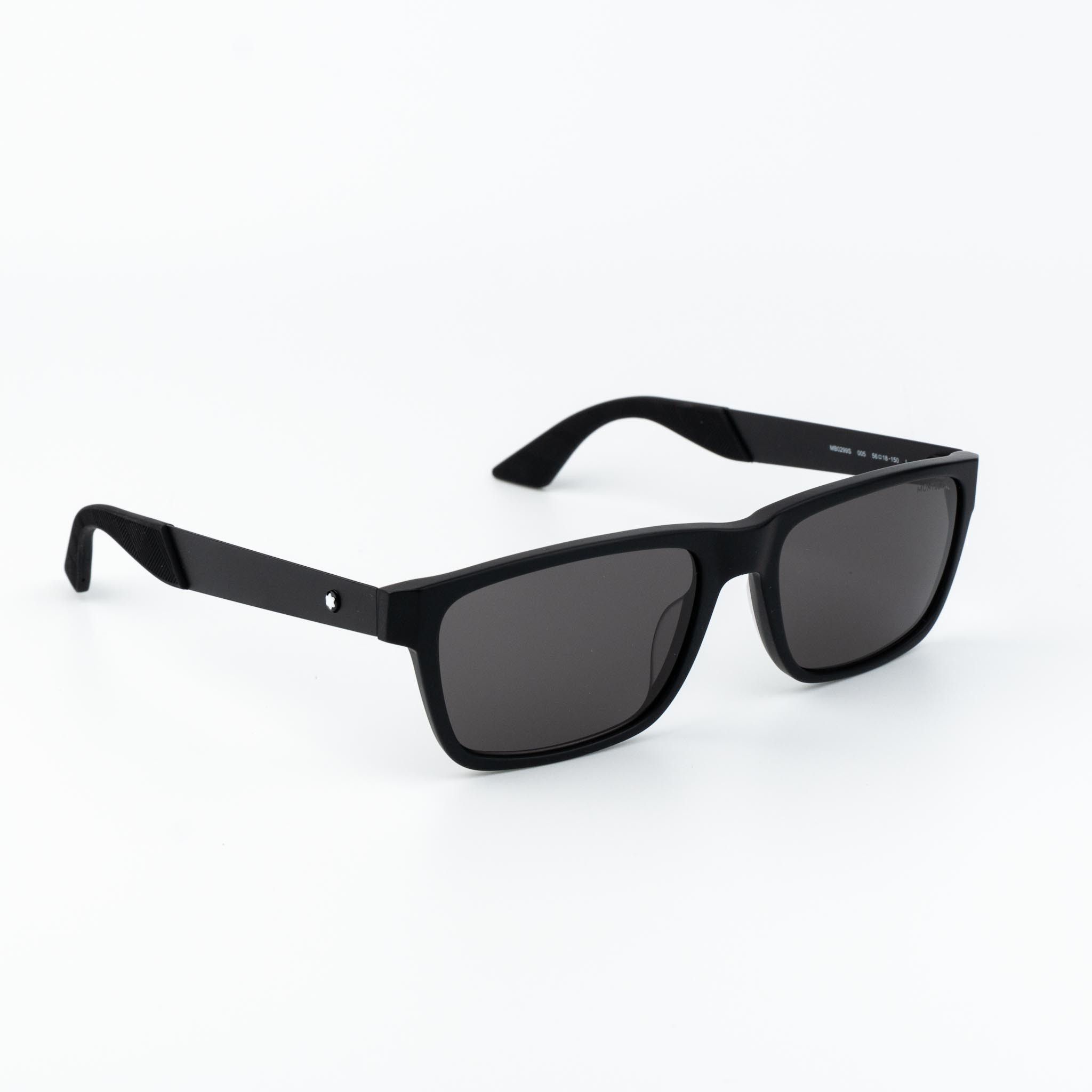 Montblanc Montblanc Men Sunglasses Rectangle MB0299S 005 NEW AUTHENTIC Size ONE SIZE - 4 Thumbnail