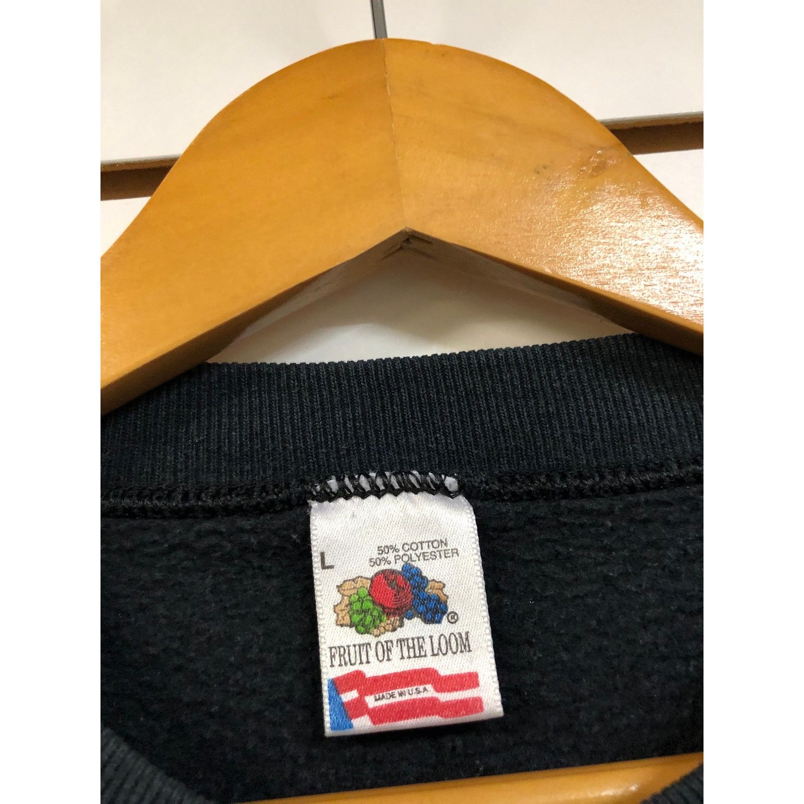 Fruit Of The Loom Vintage Alaska Sweatshirt size Large 1990s 80s Size US L / EU 52-54 / 3 - 3 Thumbnail