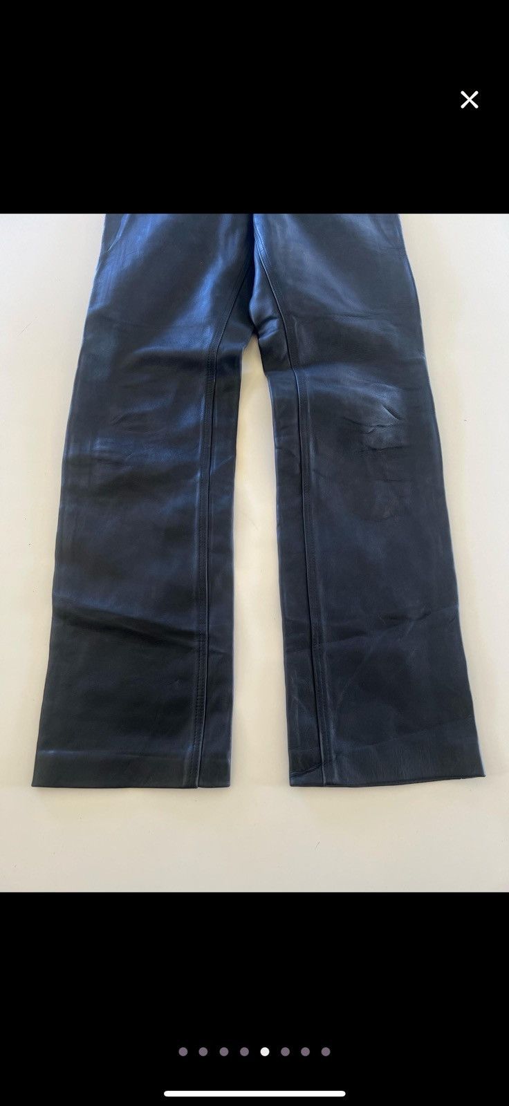 Vintage RARE Vintage Y’2 Riding Monster Leather Pants Size US 28 / EU 44 - 5 Thumbnail