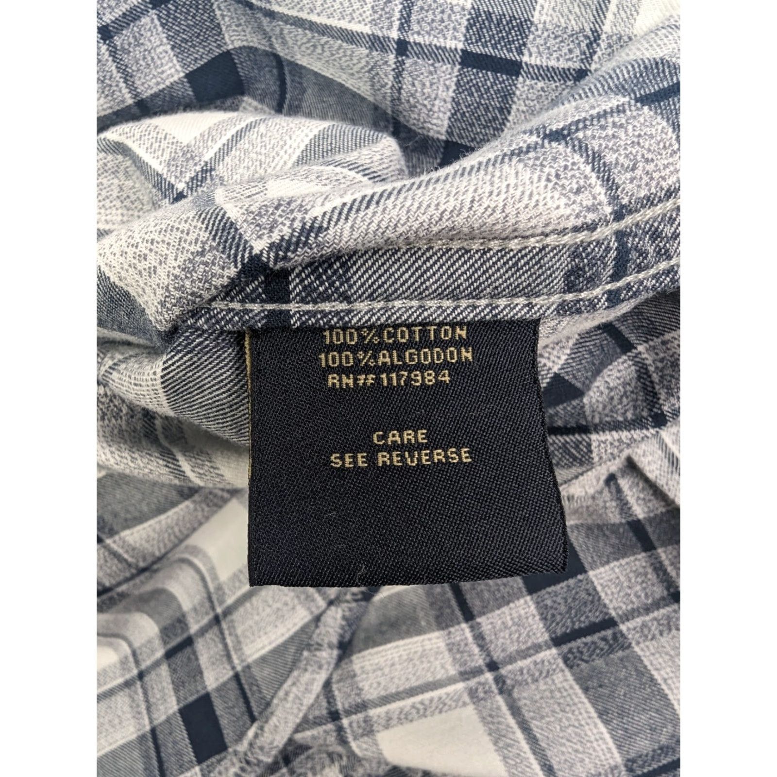 Vintage Grizzly Mountain Plaid Short Sleeve Mens Button Down Shirt XL Cotton Outdoors Size US XL / EU 56 / 4 - 7 Thumbnail