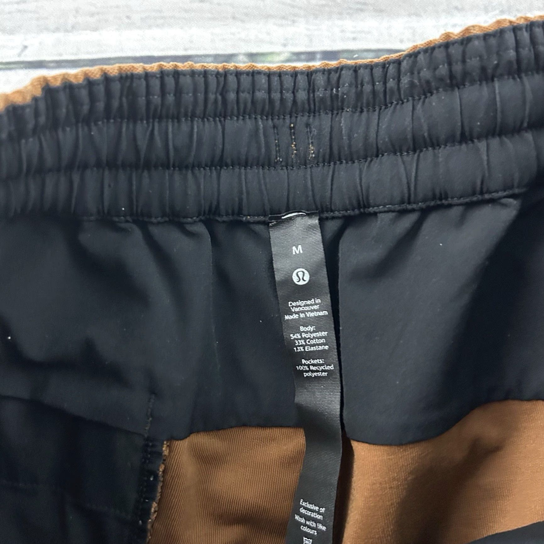 Lululemon Lululemon Bowline Classic Taper Fit Pants Men's M Brown Jogger Size US 31 - 4 Thumbnail