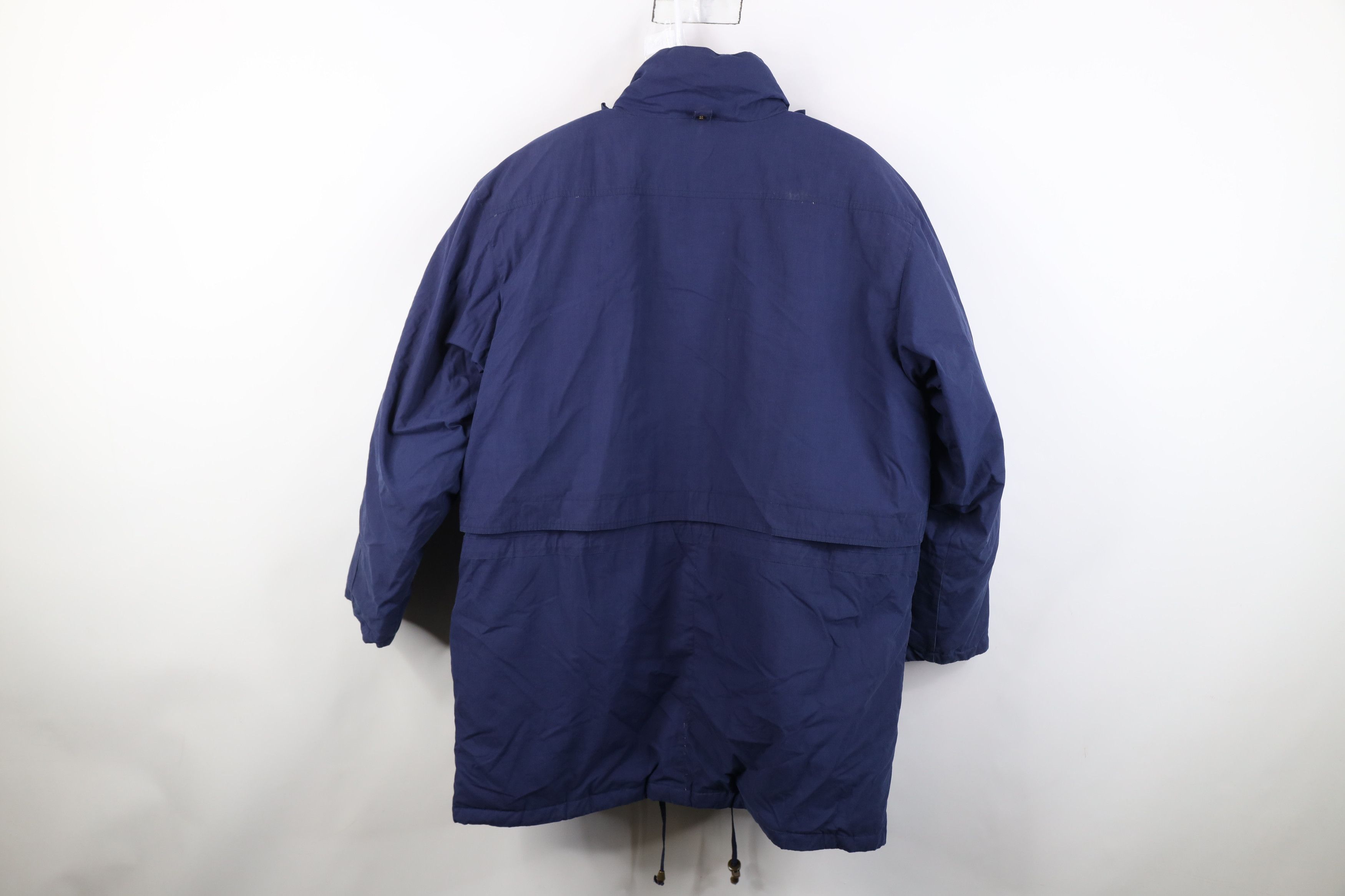 Vintage Vintage 90s Streetwear Duck Down Puffer Parka Jacket Blue Size XL / US 12-14 / IT 48-50 - 13 Thumbnail