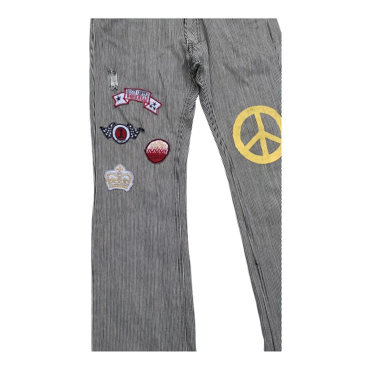 Other Peace Distressed Hickory Patches Pants Size US 32 / EU 48 - 8 Thumbnail