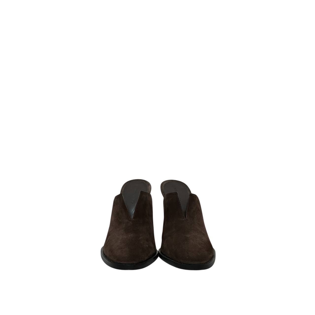 Bottega Veneta NWOB Bottega Veneta Cha-Cha Brown Suede Mules Sz 39 Size US 9 / IT 39 - 3 Thumbnail