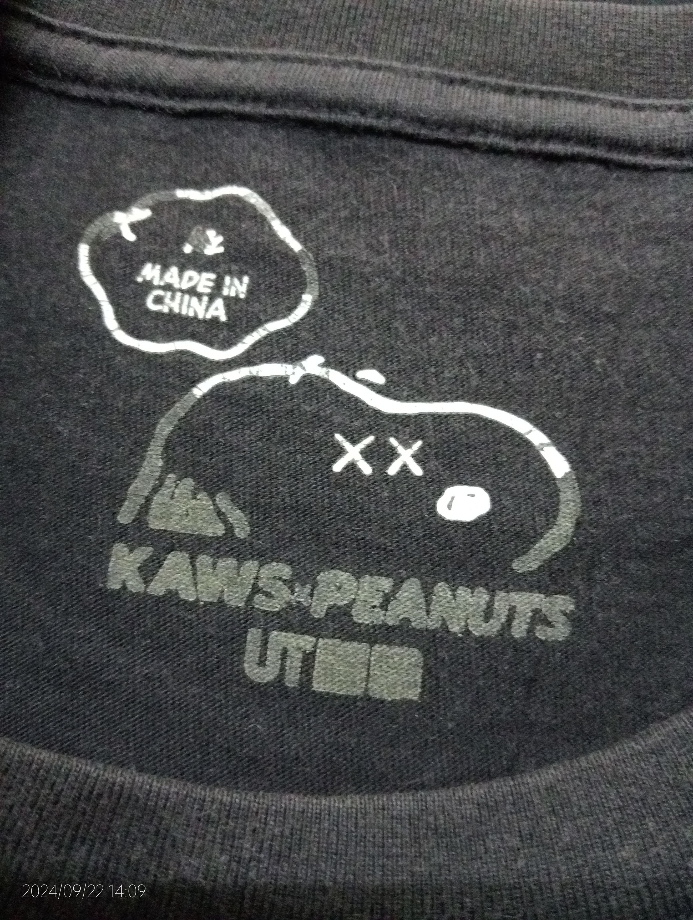 Kaws × Peanuts × Uniqlo KAWS X PEANUTS Skate Uniqlo Single Stitch Tee Very Rare Size US M / EU 48-50 / 2 - 4 Thumbnail