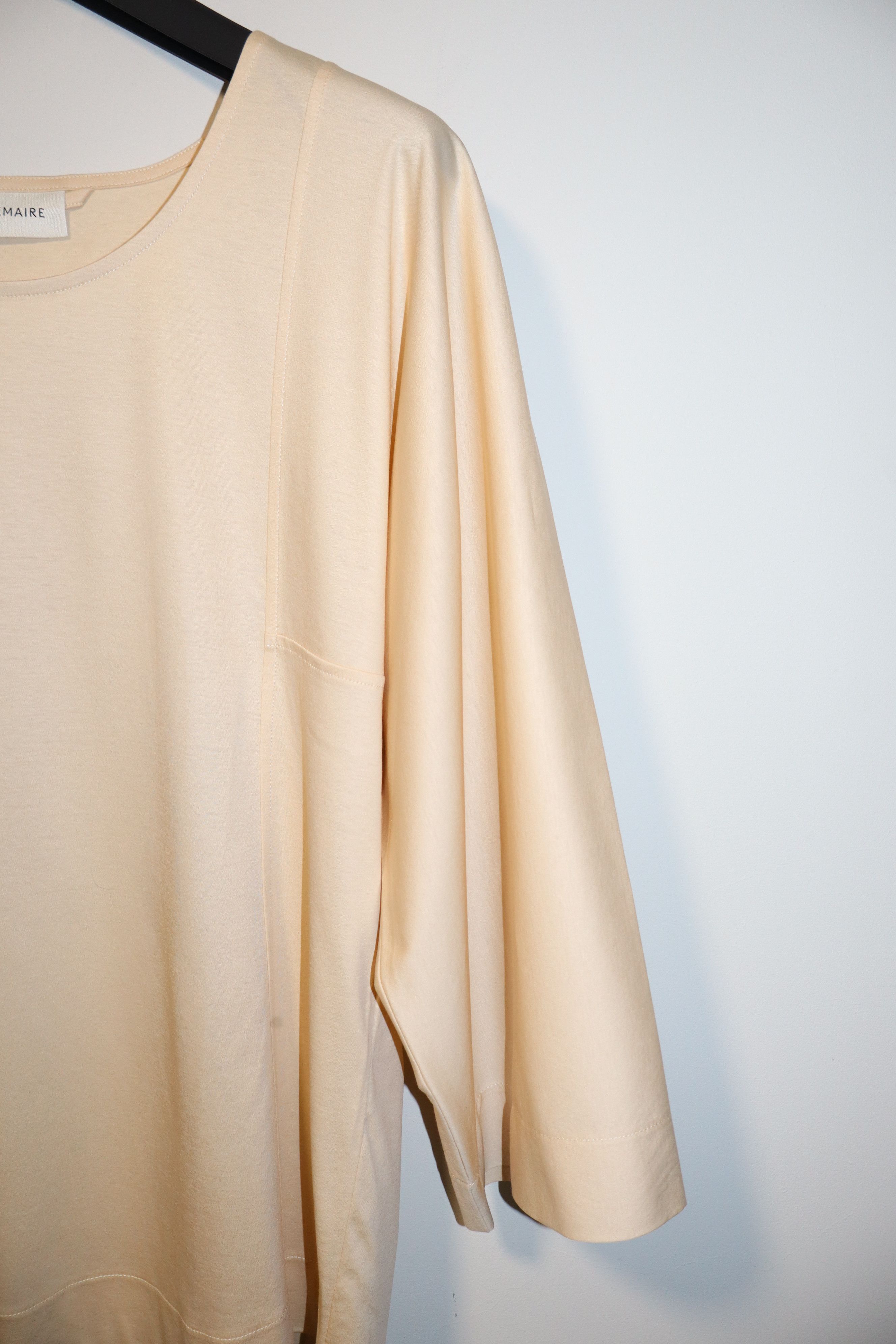 Lemaire Wooven cotton t-shirt Size XS / US 0-2 / IT 36-38 - 2 Thumbnail