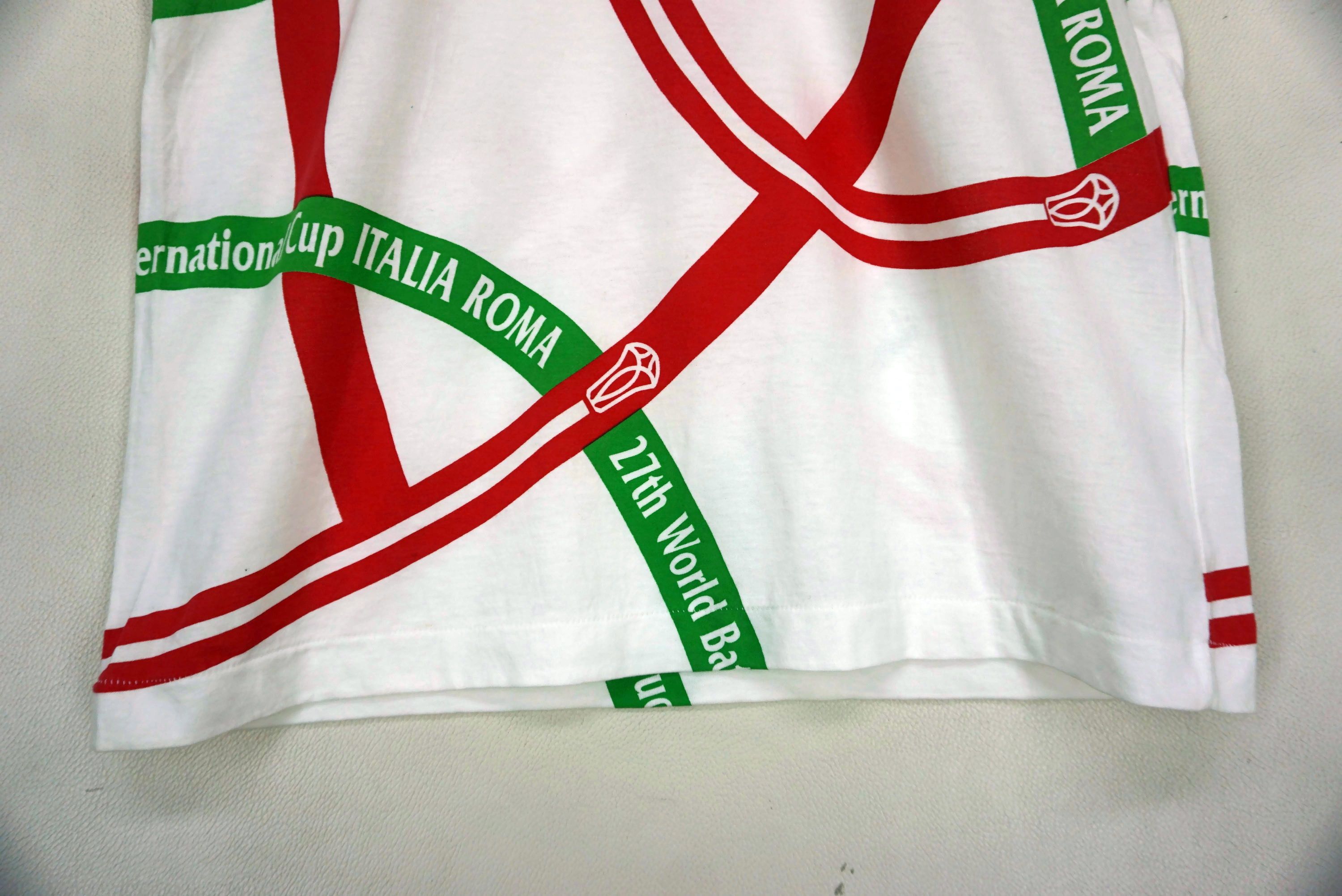USA Olympics Vintage Gymnastics Baton Twirling World Championships Tee Size US S / EU 44-46 / 1 - 5 Thumbnail