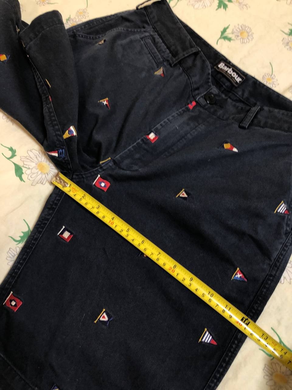 Barbour Barbour Stitched Flags Nautical Shorts Blue Navy Size US 32 / EU 48 - 7 Thumbnail