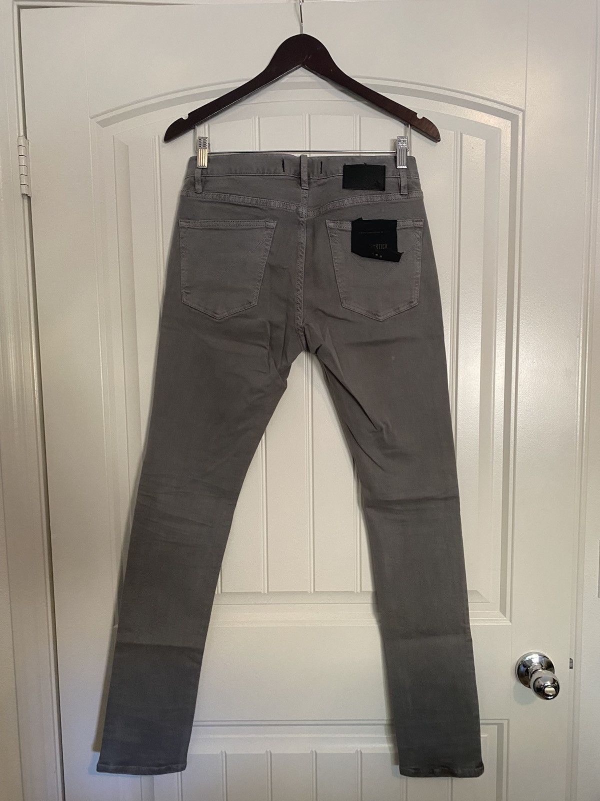 John Varvatos John Varvatos Grey Denim Skinny Jeans Size US 28 / EU 44 - 2 Thumbnail