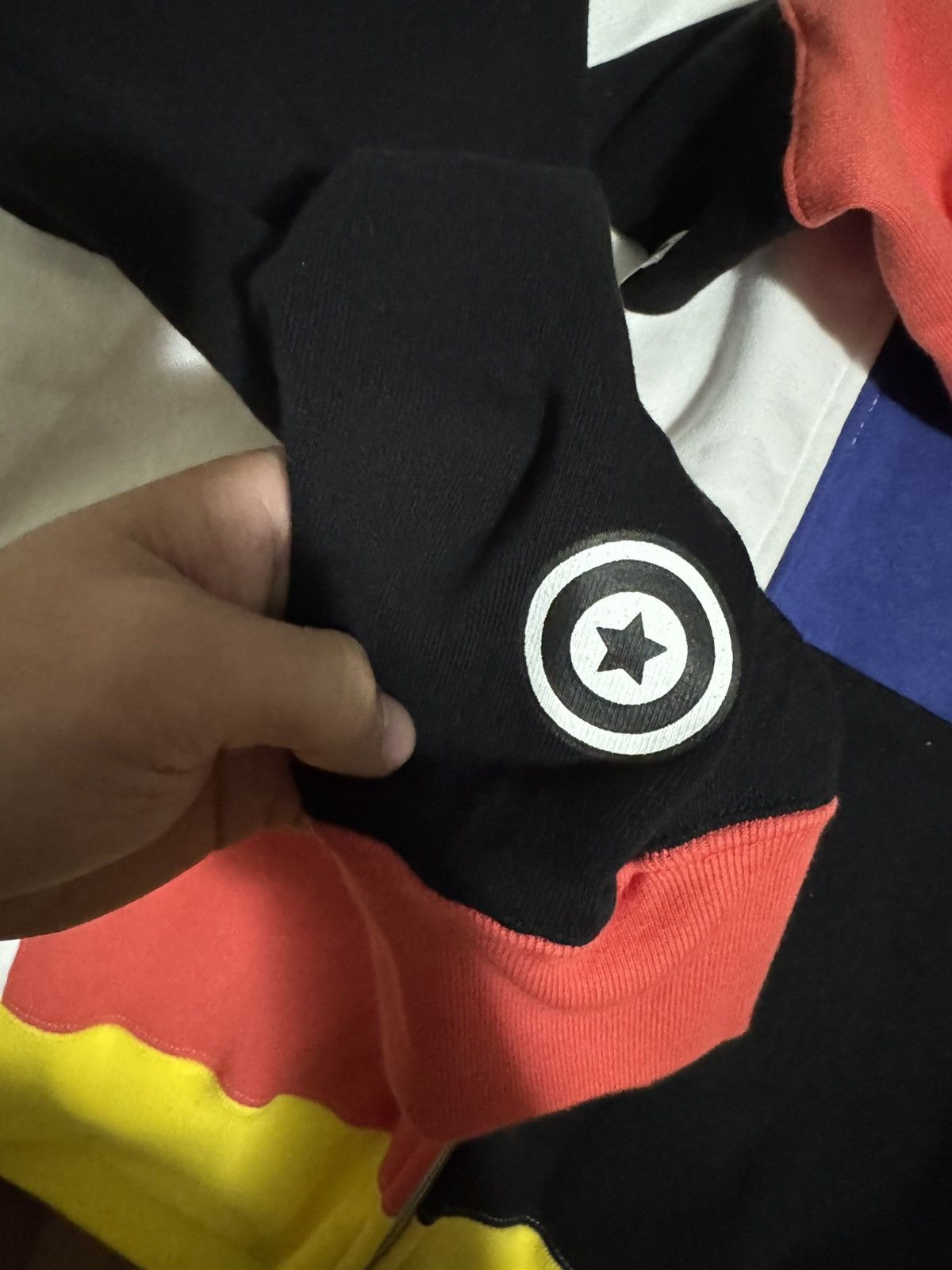 Bape Bape multicolor patch zip-ups shark hoodie size xtra large Size US XL / EU 56 / 4 - 4 Thumbnail