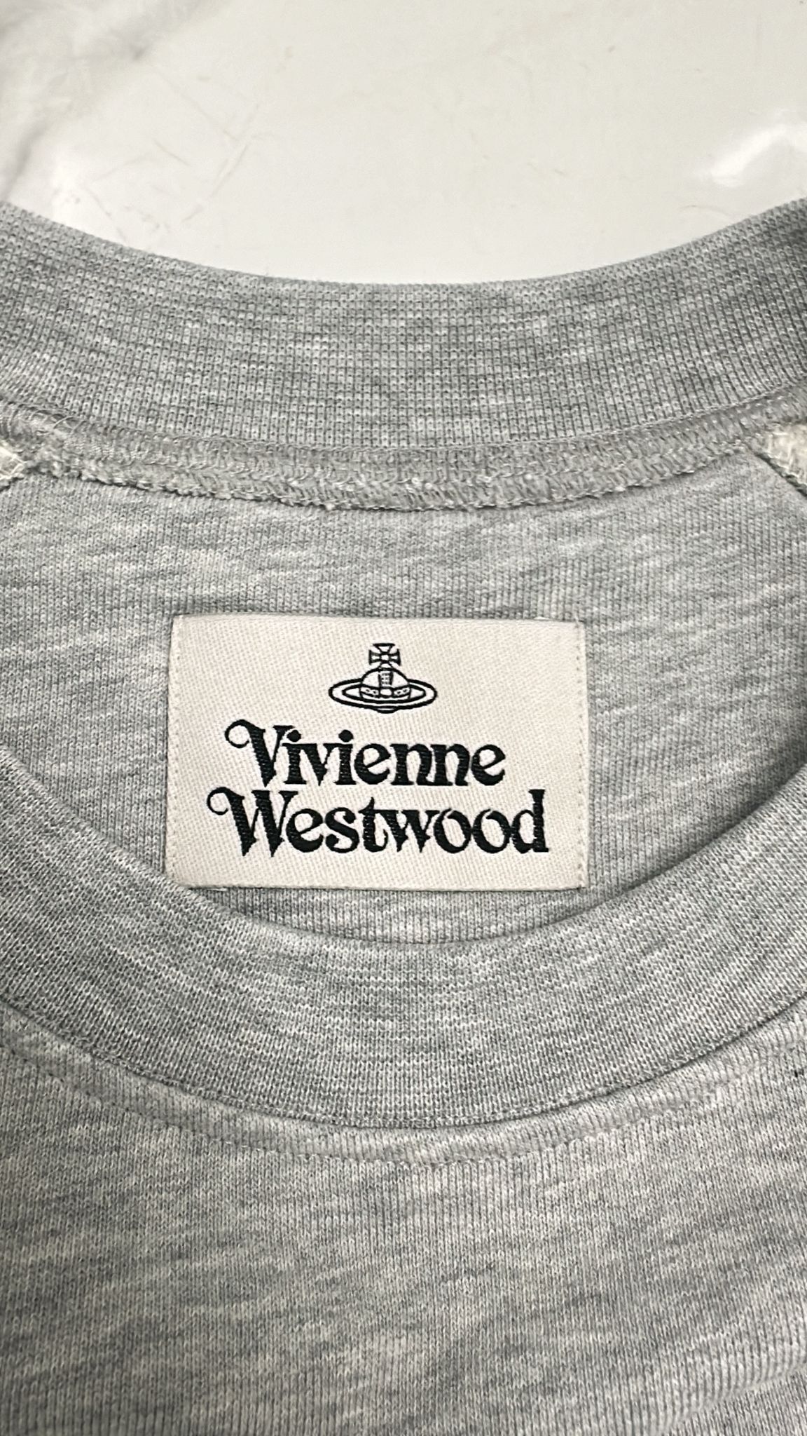 Vivienne Westwood Vivienne Westwood Raglan Sweatshirt Grey Medium Size US M / EU 48-50 / 2 - 5 Thumbnail