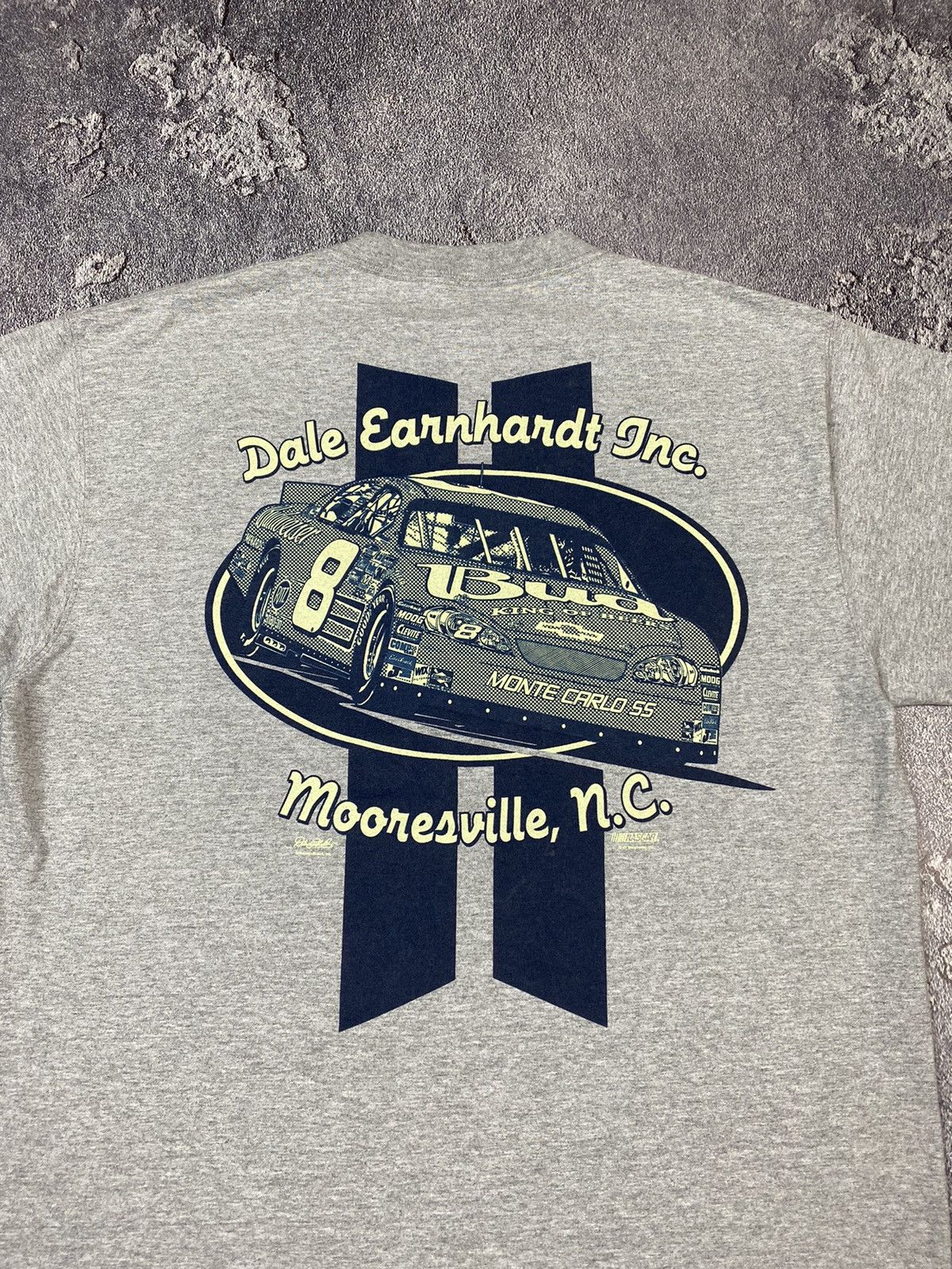 NASCAR × Vintage Vintage 00s NASCAR Dale Earnhardt Racing Car T-shirt Size US XL / EU 56 / 4 - 3 Thumbnail