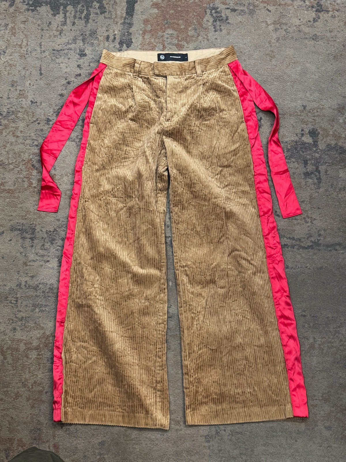 GU UNDERCOVER CORDUROY PANTS FLARE