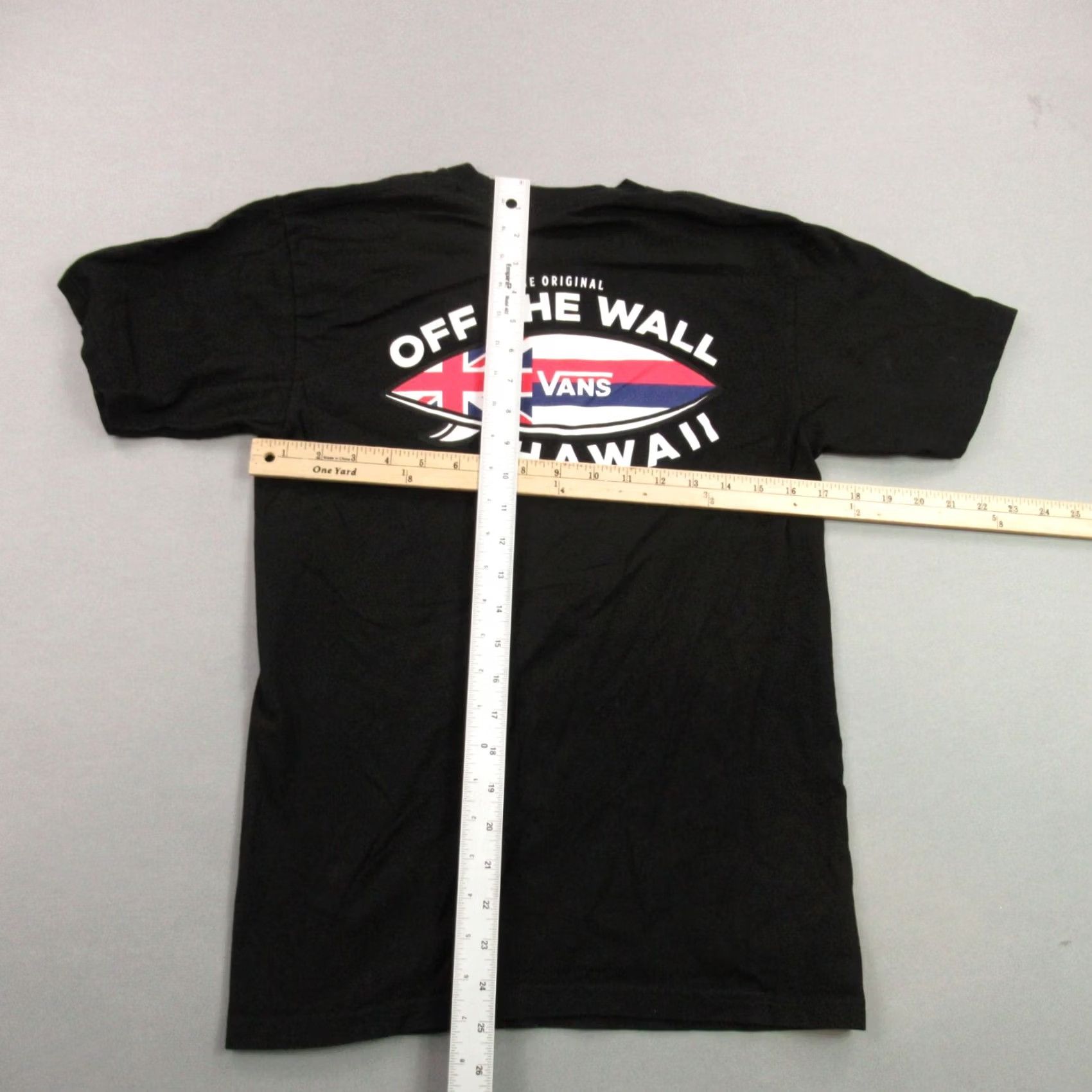 Vans Vans Shirt Mens Small Short Sleeve Crew Neck Stretch Lightweight Classic Black Size US S / EU 44-46 / 1 - 6 Thumbnail