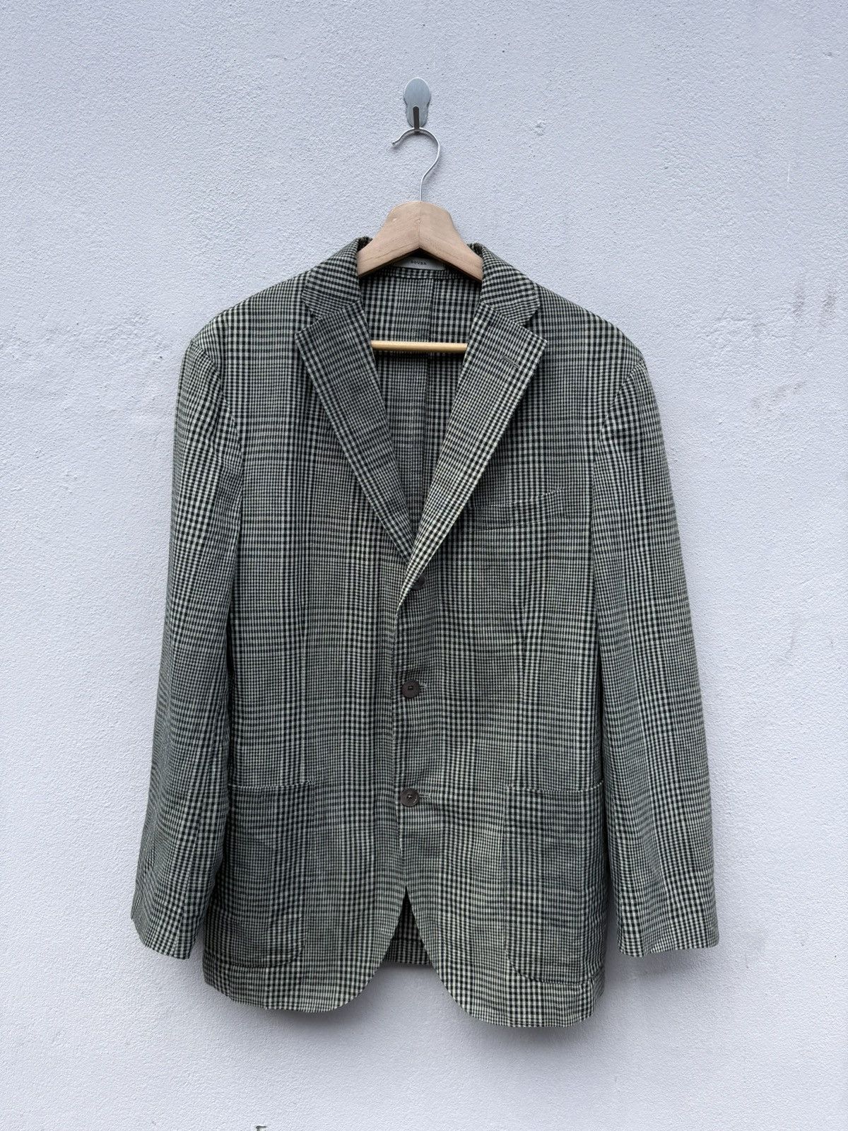 Boglioli Rare! BOGLIOLI "Dover" Checkered Made in ITALY Blazer Jacket Size 48R - 1 Thumbnail