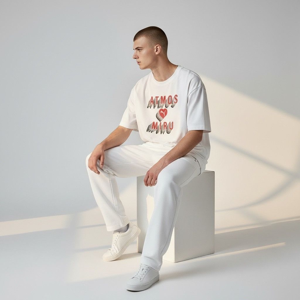 atmos PUMA x ATMOS x MIRU BIG LOGO EXTRA LARGE SHIRT Size US L / EU 52-54 / 3 - 2 Thumbnail