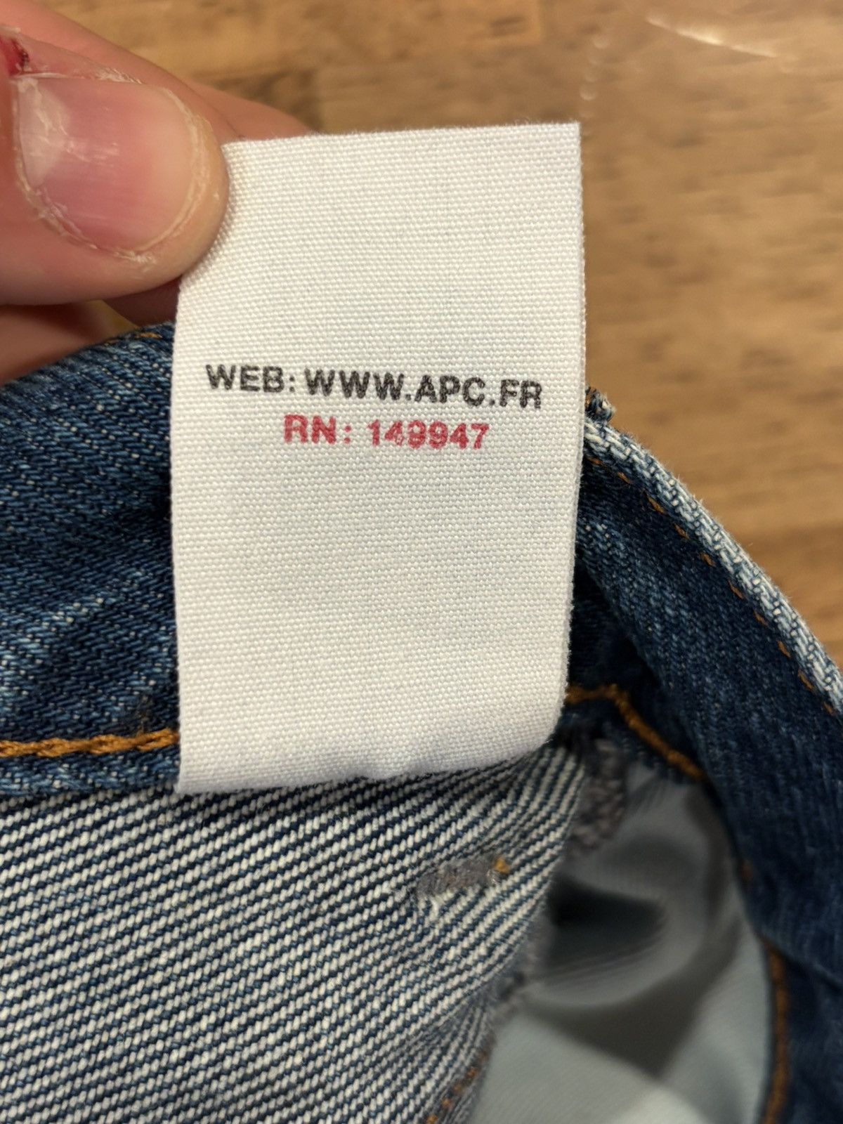 A.P.C. A.P.C. “Martin” Jeans “90s style straight” size 32 Size US 32 / EU 48 - 5 Thumbnail