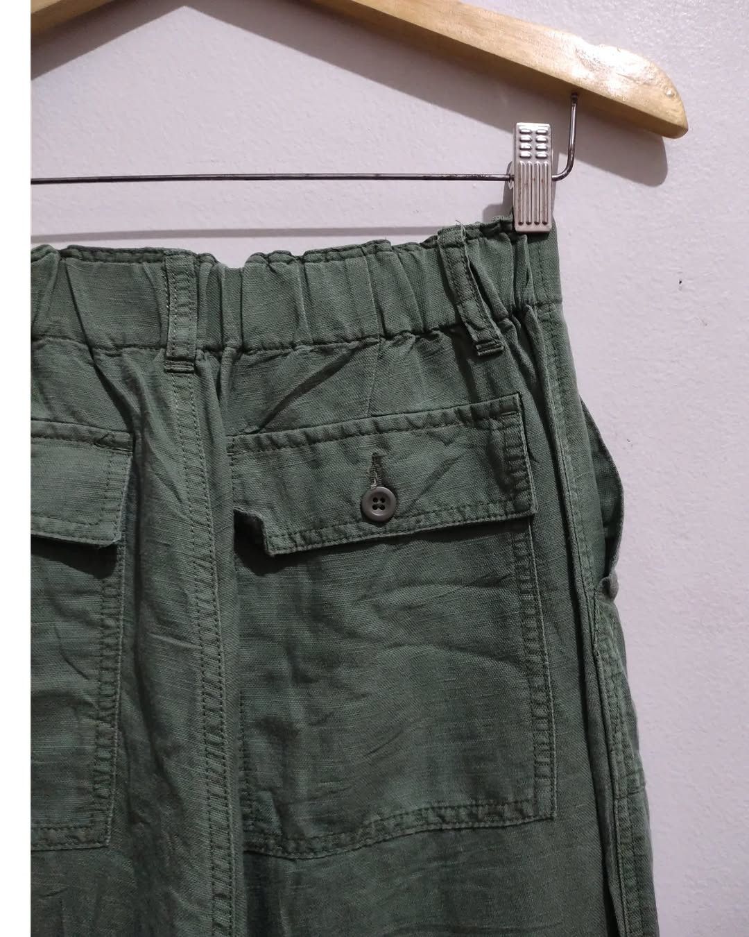 Global Work × Japanese Brand Global Work Fatigue Pants Green Army Size US 30 / EU 46 - 6 Thumbnail