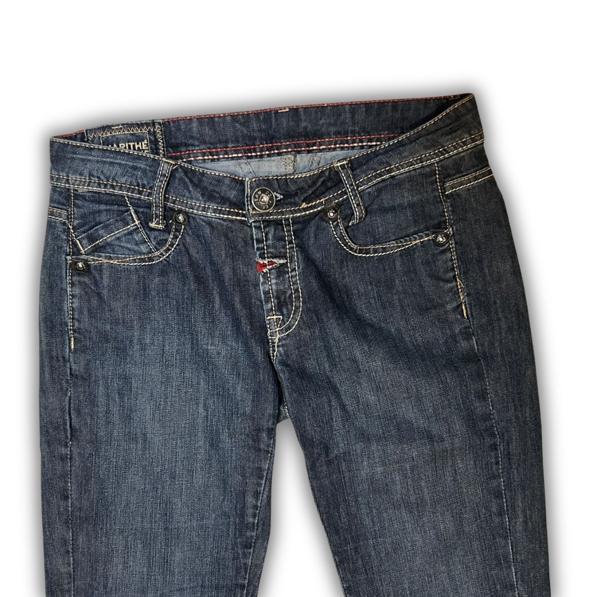 Marithe + Francois Girbaud Marithe Francois Girbaud Denim Jeans Womens Size 28 Straight Size 28" / US 6 / IT 42 - 5 Thumbnail