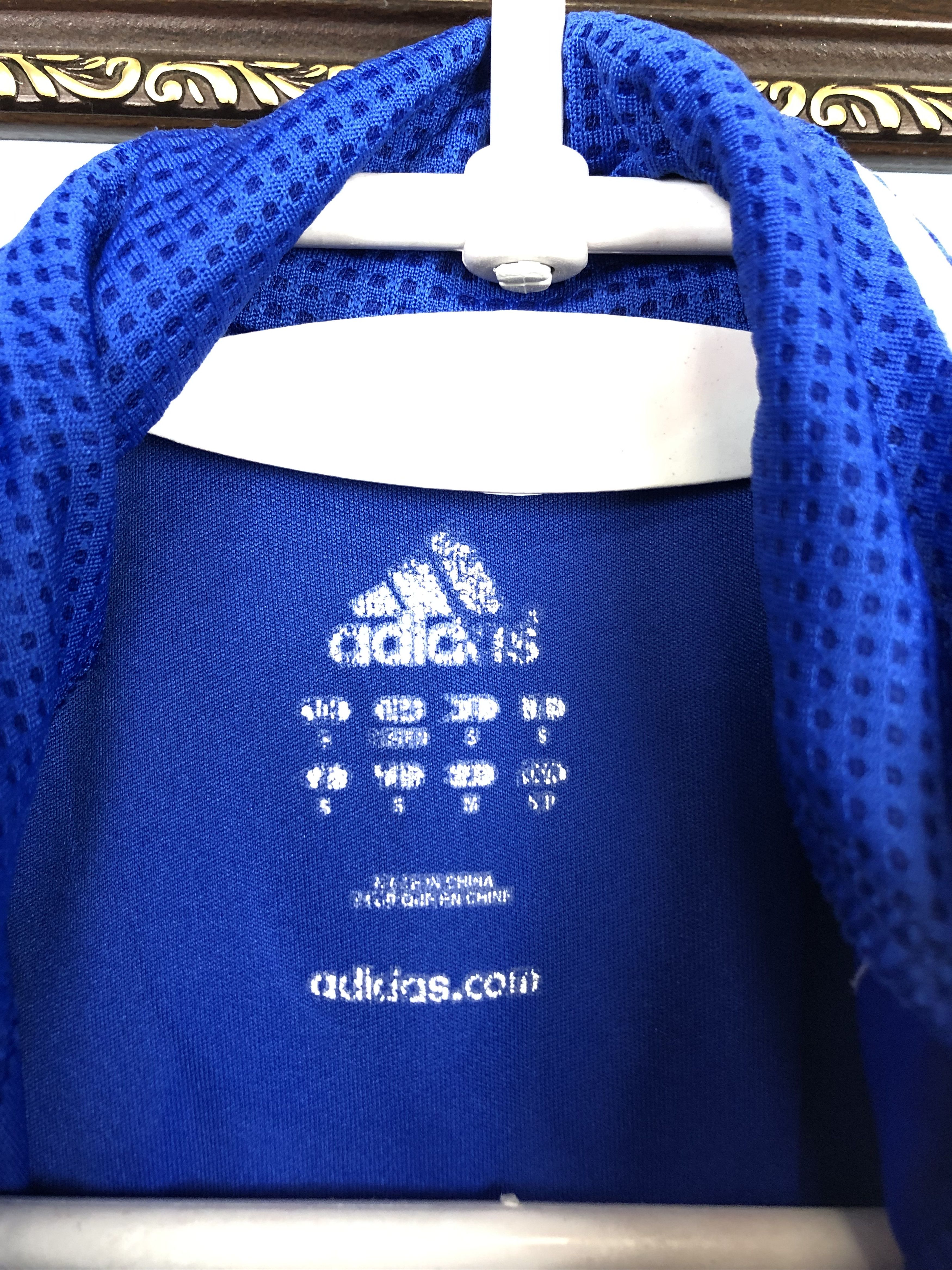 Adidas Chelsea football shirt 2006 Soccer Adidas #10 J. Cole Tee Size US S / EU 44-46 / 1 - 7 Thumbnail