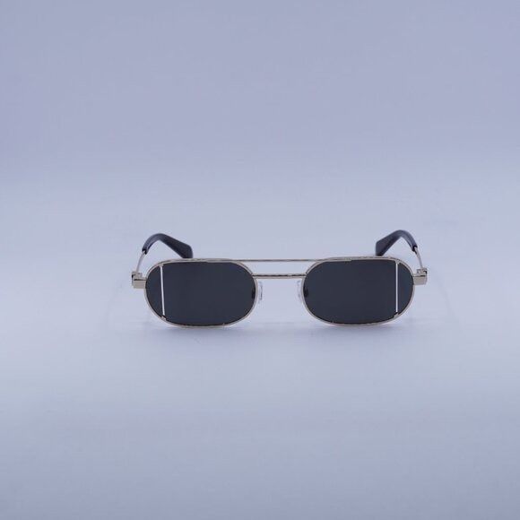 Off-White Off-White Off-White OERI14H LYNN 7606 Sunglasses Gold Oval Size ONE SIZE - 3 Thumbnail