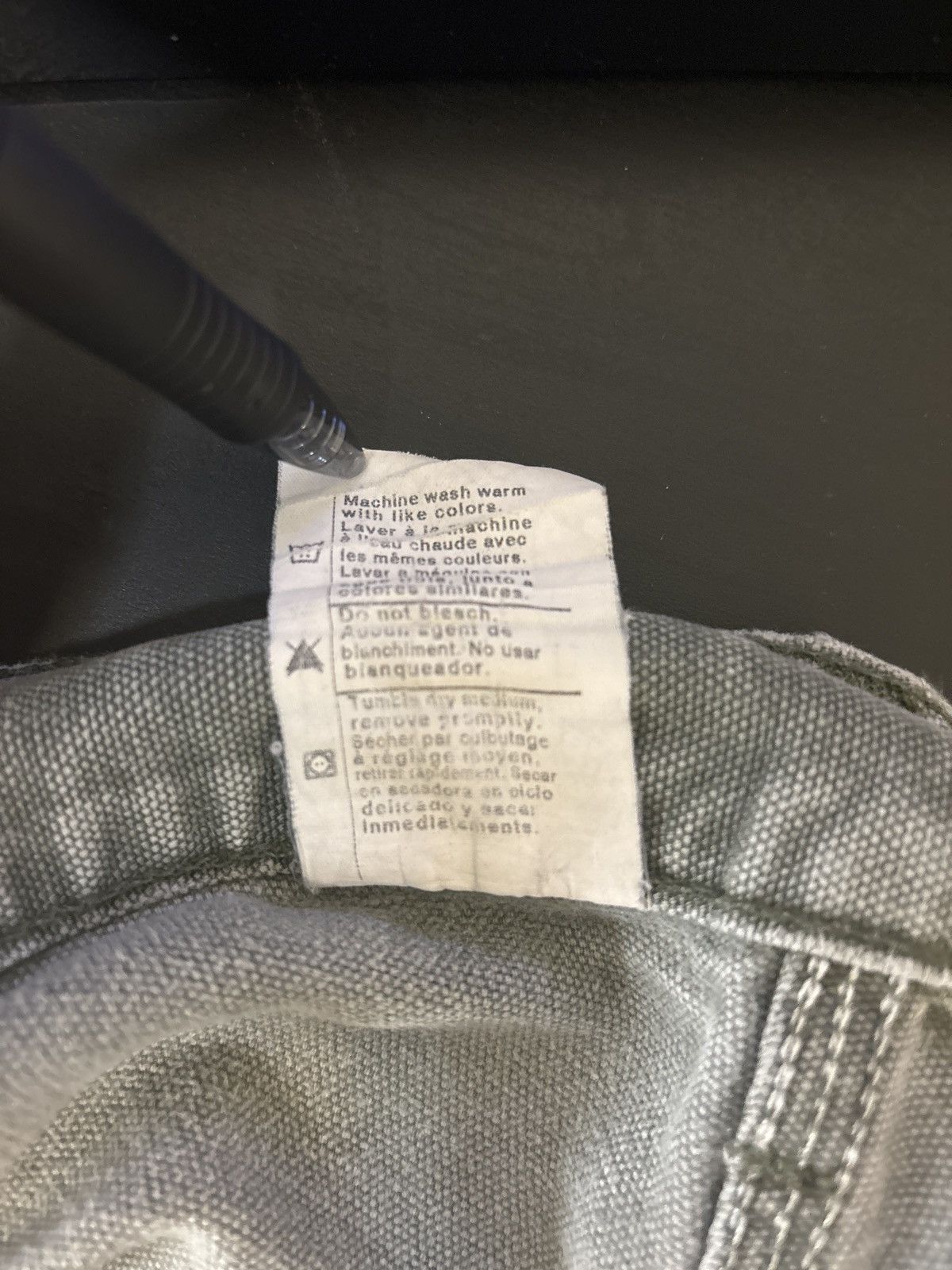 Carhartt carhartt reworked pants Size US 30 / EU 46 - 9 Thumbnail