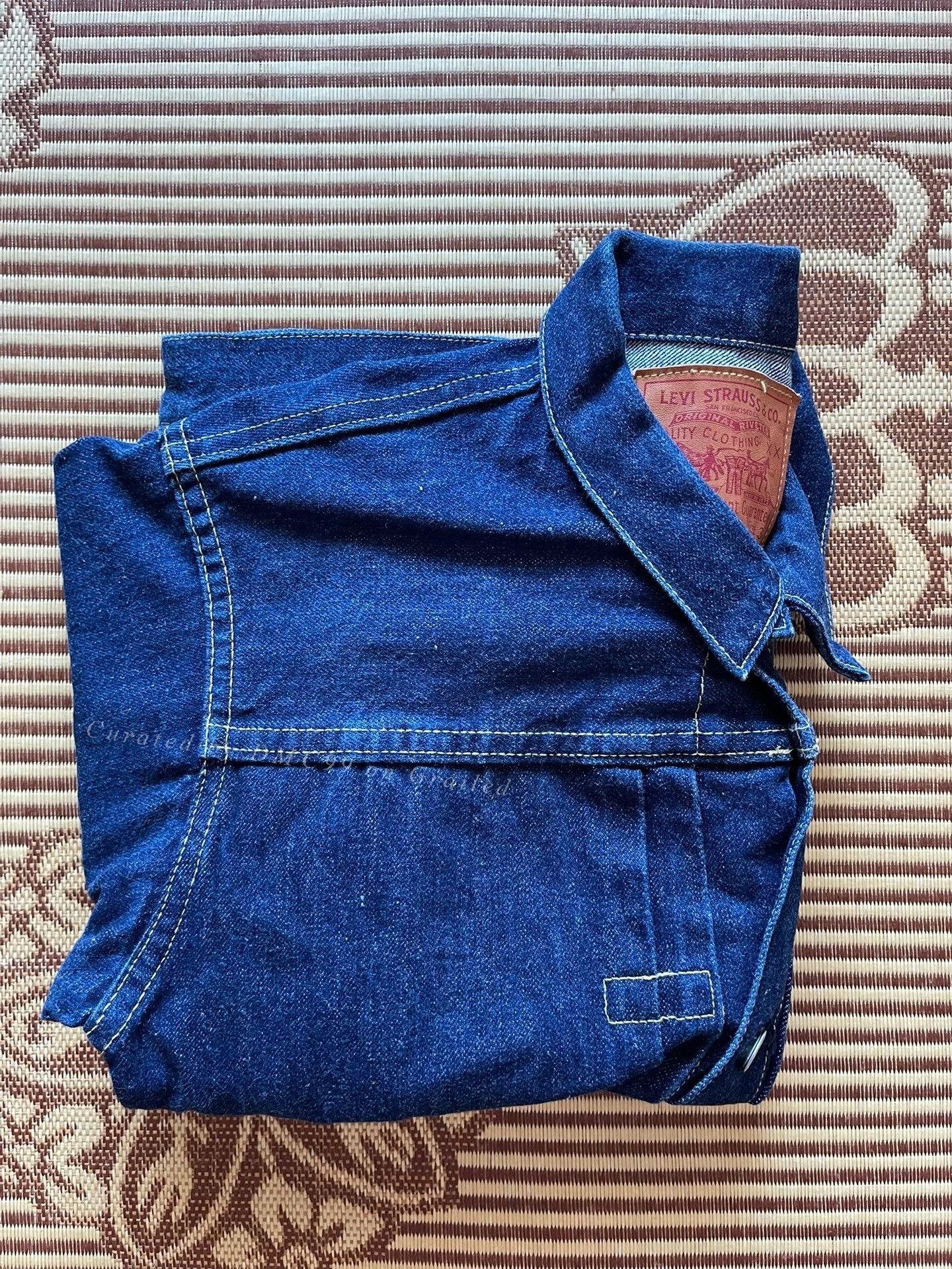 Levi's Vintage Clothing Levi's LVC 555 Denim Jacket S Size US S / EU 44-46 / 1 - 1 Thumbnail