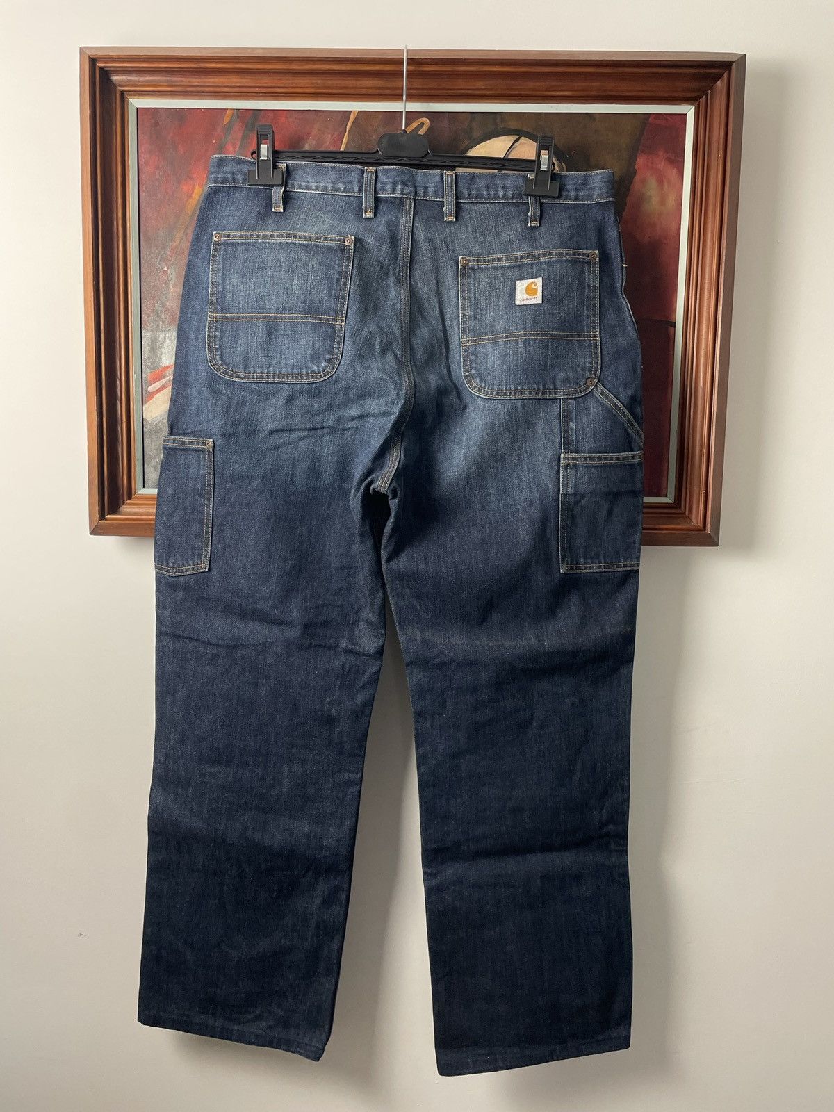 Carhartt Vintage Carhartt Double Knee Denim Skate Pant Baggy Oversize Size US 38 / EU 54 - 2 Thumbnail