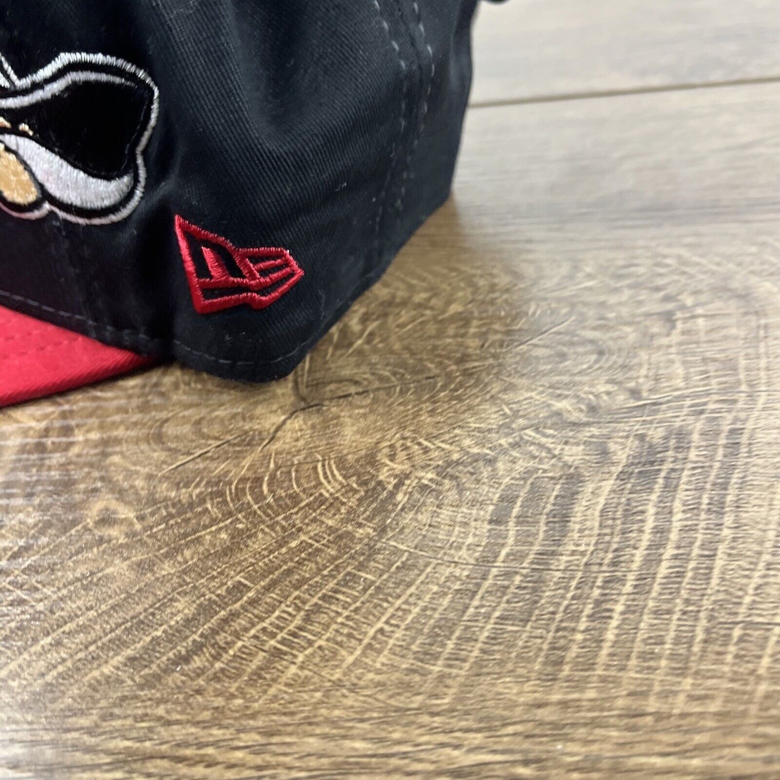 New Era UNLV Rebels Hat New Era 9FIFTY Snapback Hat Black Hat Adjust Size ONE SIZE - 9 Thumbnail