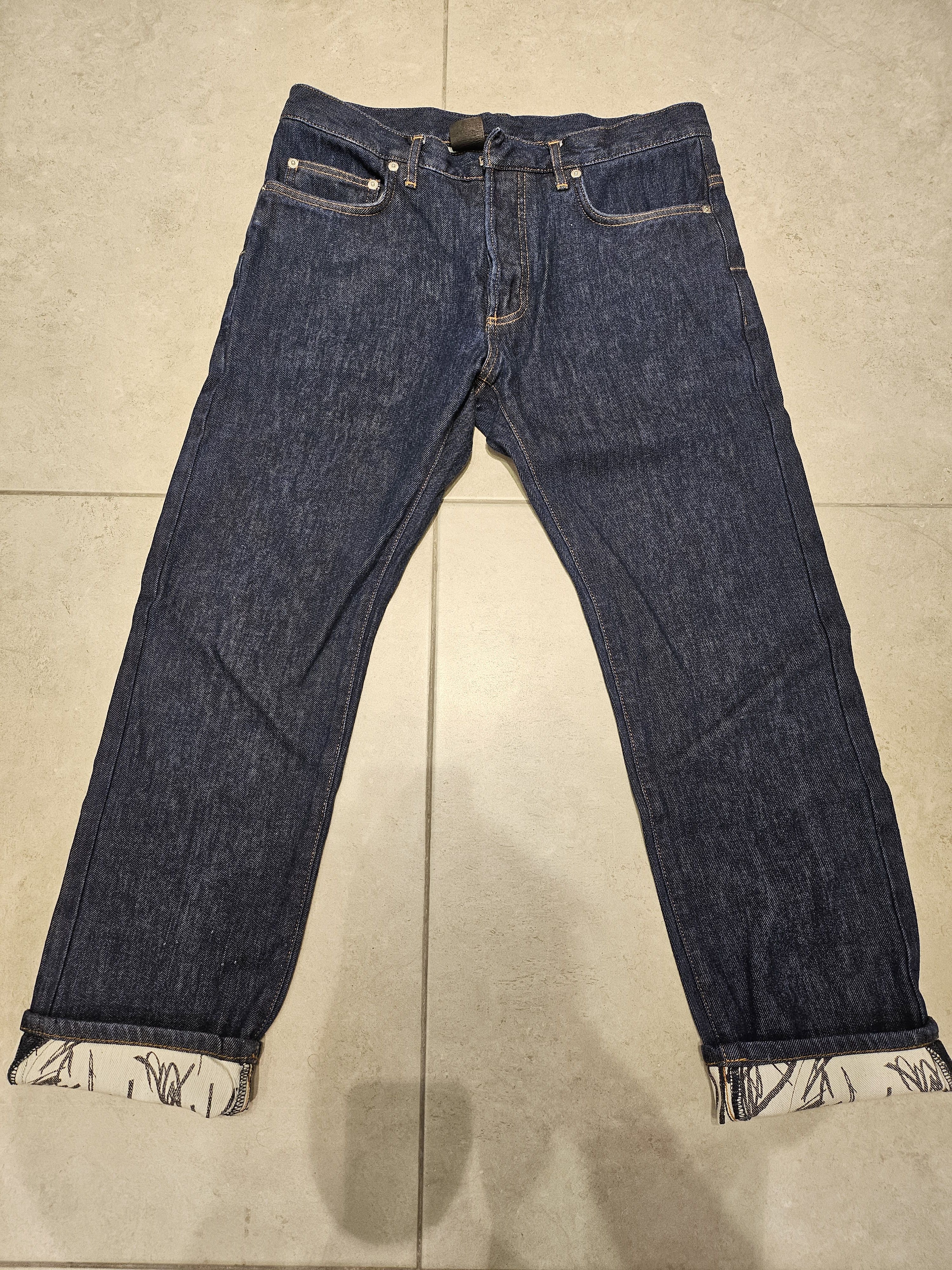 Dior Dior Homme Scribble Hem Design Size US 32 / EU 48 - 1 Thumbnail