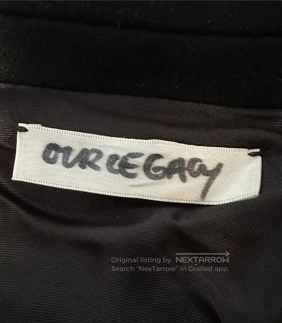 Our Legacy OUR LEGACY 20AW Cashmere Dolphin Coat. Size US L / EU 52-54 / 3 - 4 Thumbnail