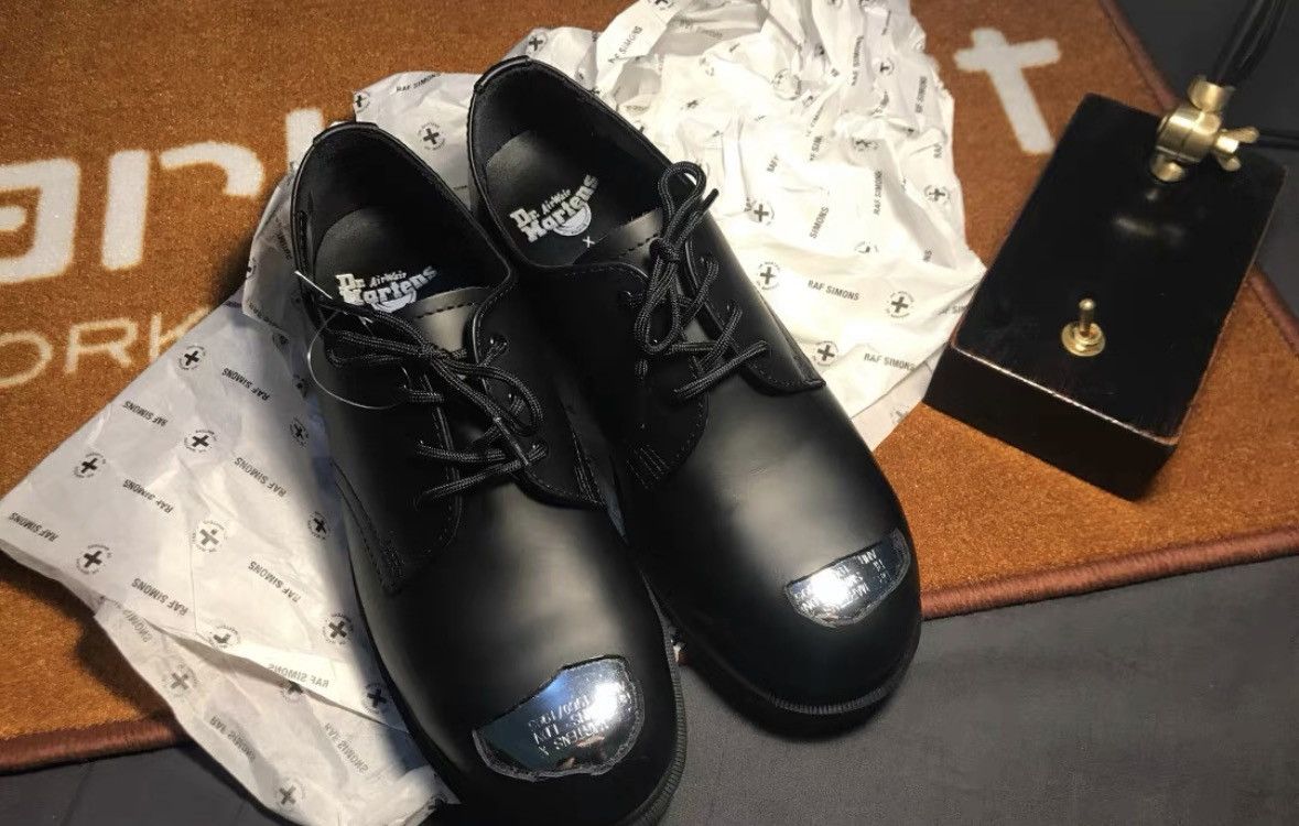 Raf Simons Black Industrial Derby Shoes | Grailed