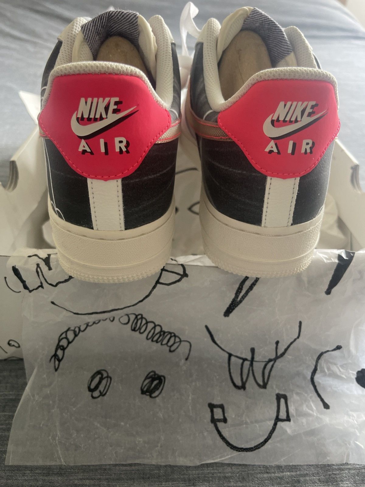 Nike AIR FORCE 1 Light soft pink pure platinum Size US 10 / EU 43 - 7 Thumbnail
