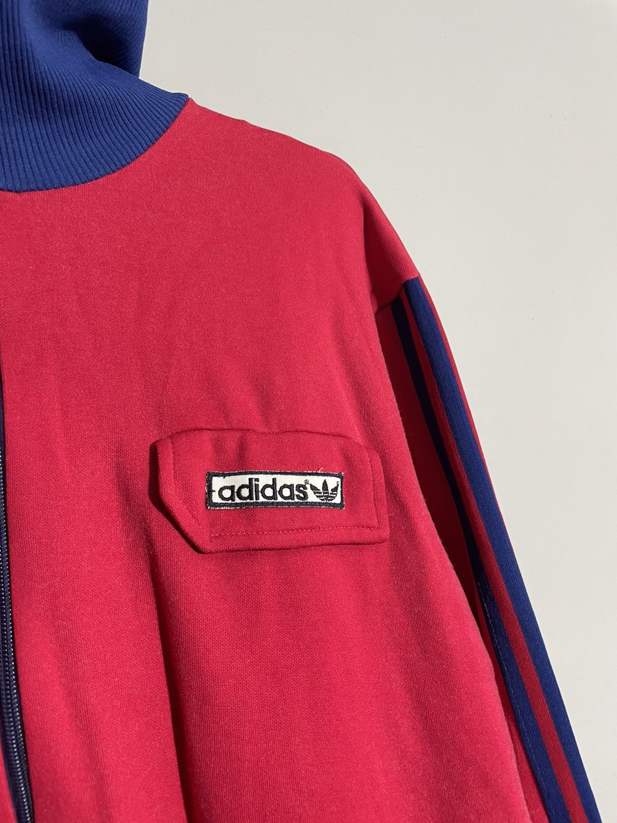 Adidas Rare Vintage 80s Adidas Logo Track jacket size 56 Size US XL / EU 56 / 4 - 4 Thumbnail
