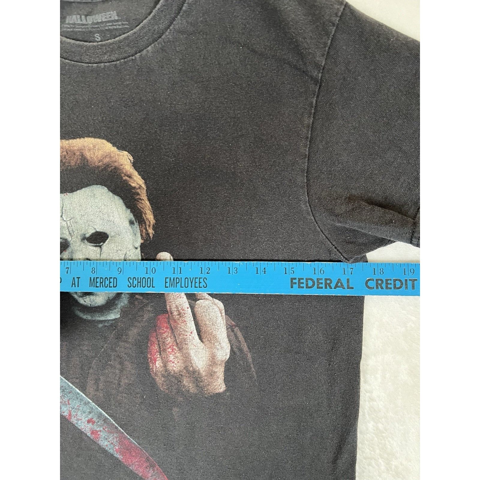 Other Michael Myers Halloween Middle Finger T-Shirt Size Small Ret Size US S / EU 44-46 / 1 - 6 Thumbnail